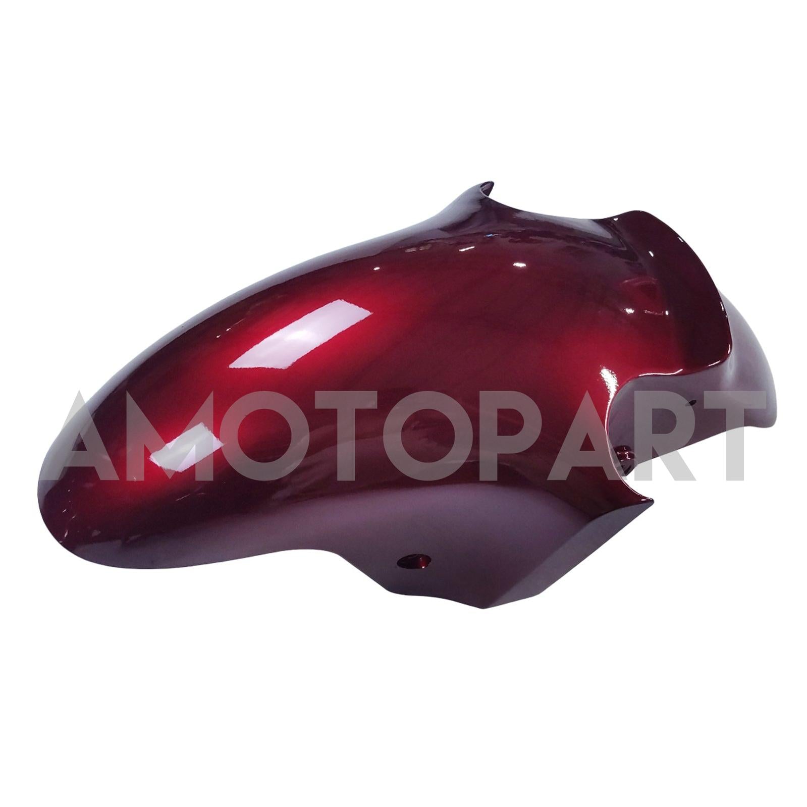 Amotopart Kawasaki 2000-2001 ZX12R Red Golden Fairing Kit