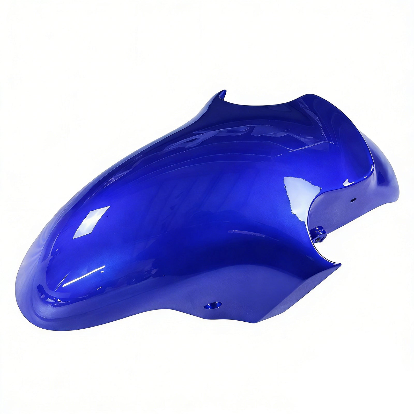 Amotopart 2000-2001 Kawasaki ZX12R Glossy Black Blue Fairing Kit