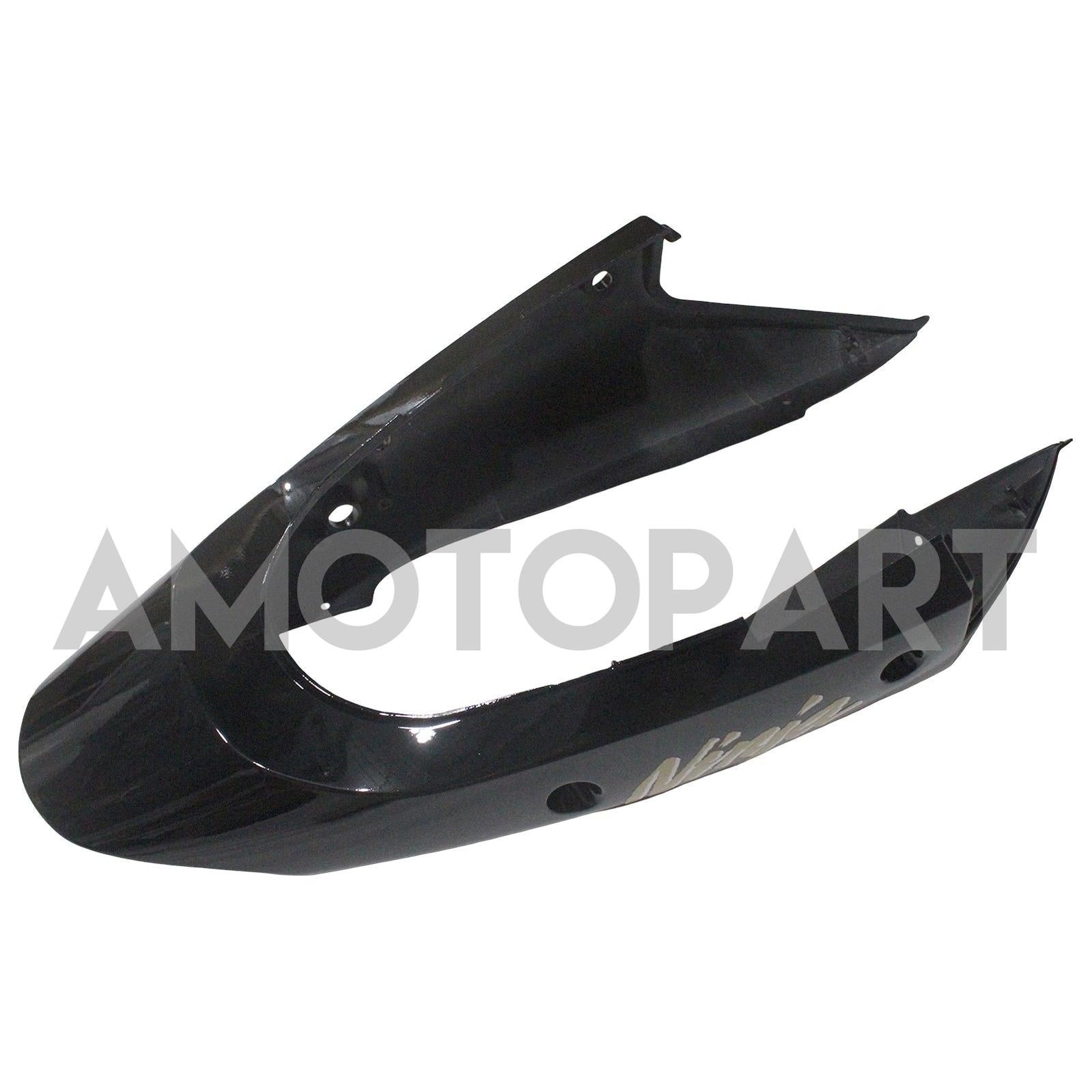Amotopart 2002-2005 Kawasaki ZX12R Carenado G-Negro y Oro Kit