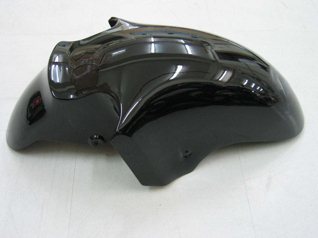 Amotopart 2002-2005 Kawasaki ZX12R Fairing G-Black & White Kit