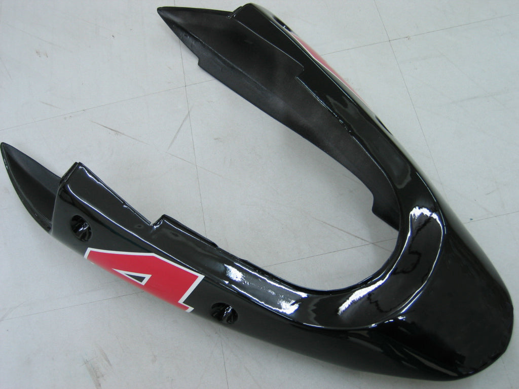 Amotopart 2002-2005 Kawasaki ZX12R Fairing G-Black & White Kit