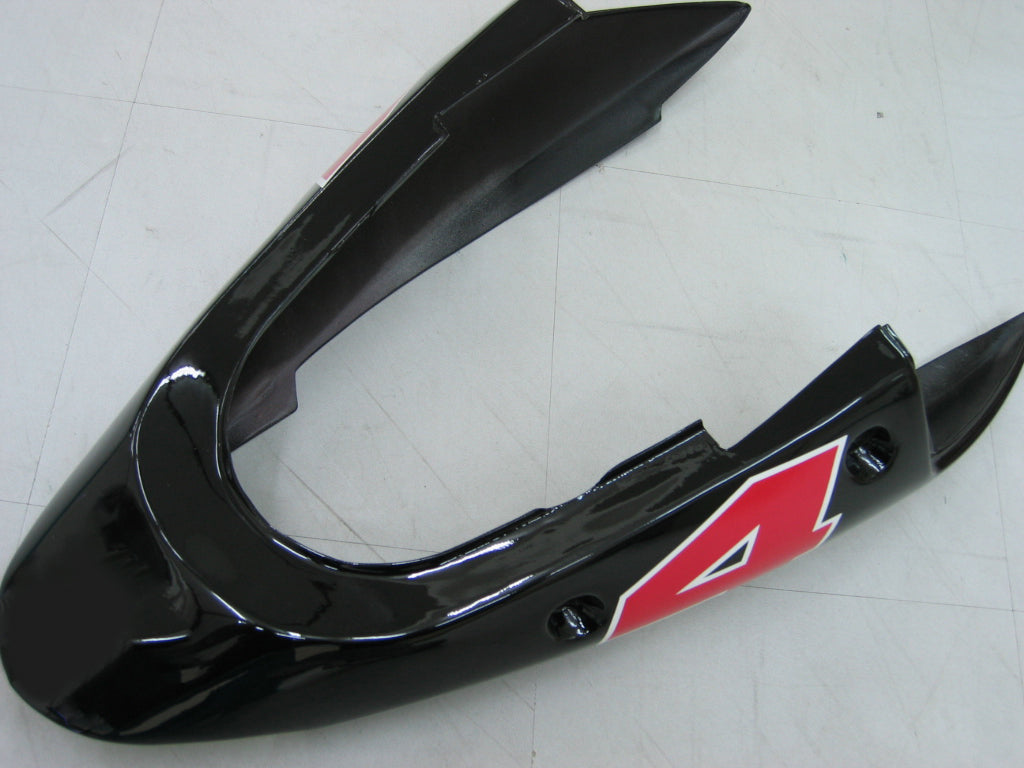 Amotopart 2002-2005 Kawasaki ZX12R Fairing G-Black & White Kit