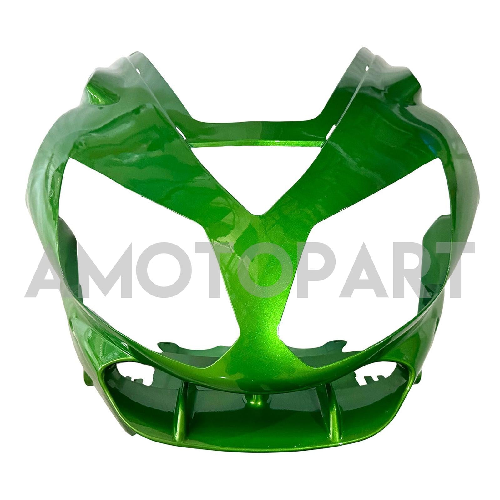 Amotopart 2002-2005 Kawasaki ZX12R Fairing G-Green Kit