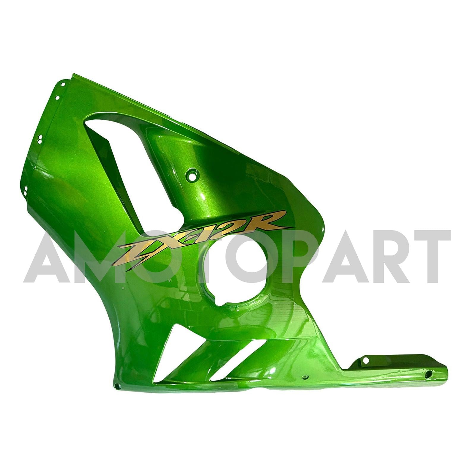 Amotopart 2002-2005 Kawasaki ZX12R Fairing G-Green Kit