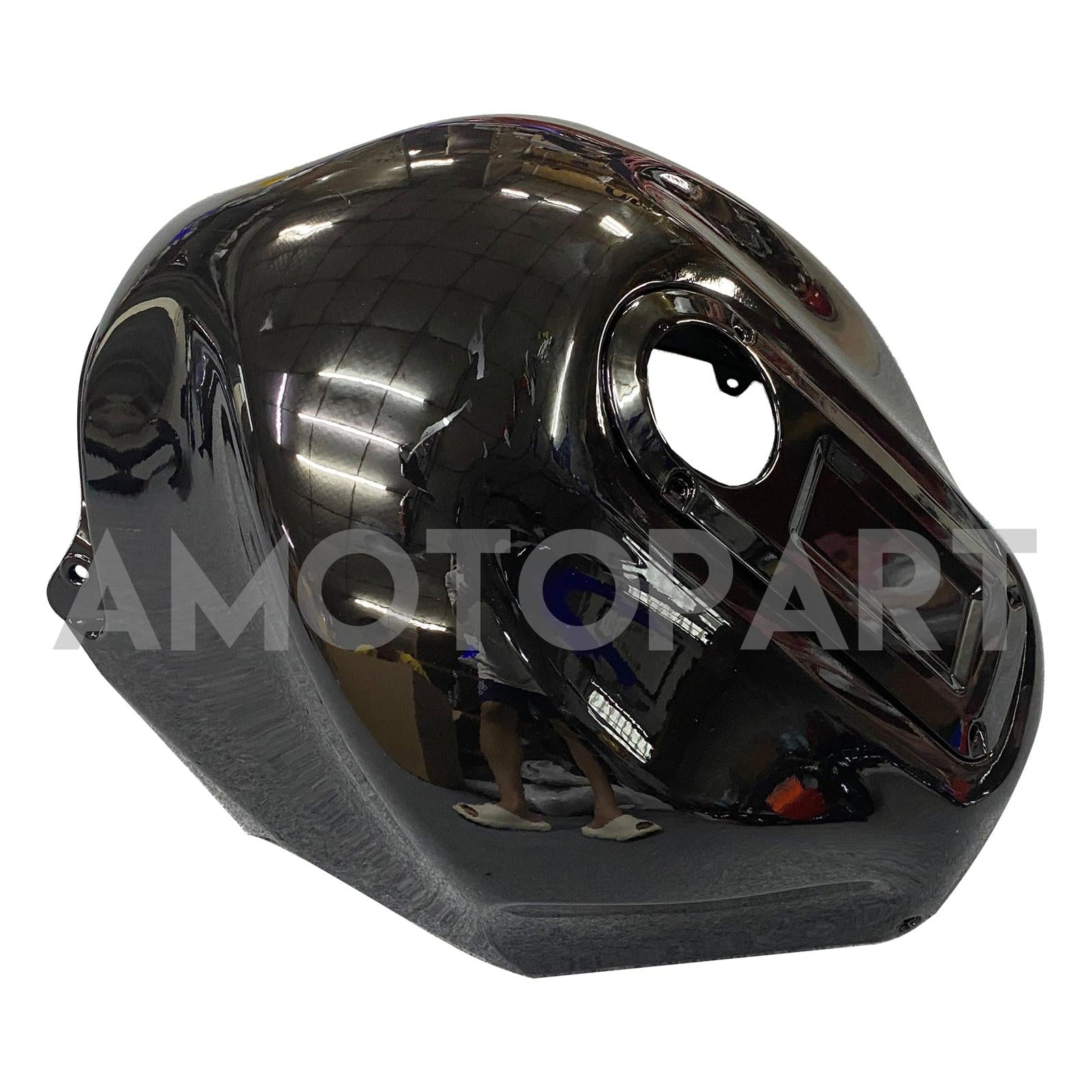 Amotopart 2002-2005 Kawasaki ZX12R Verkleidung Black Kit