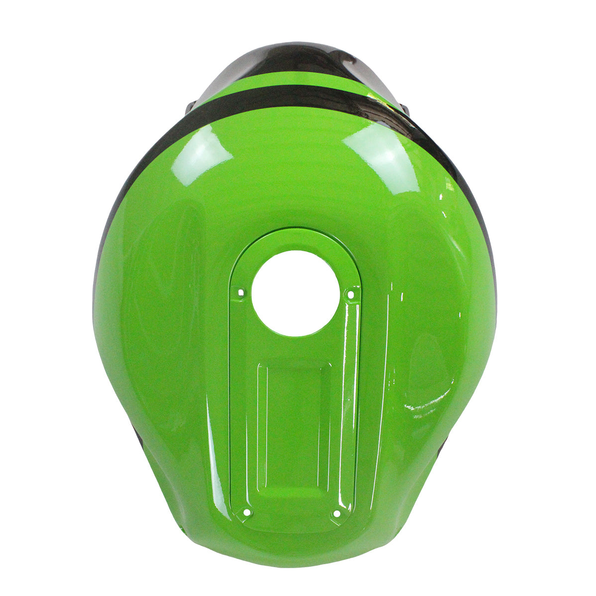 Amotopart 2002–2005 Kawasaki ZX12R Grün Schwarz Verkleidungsset