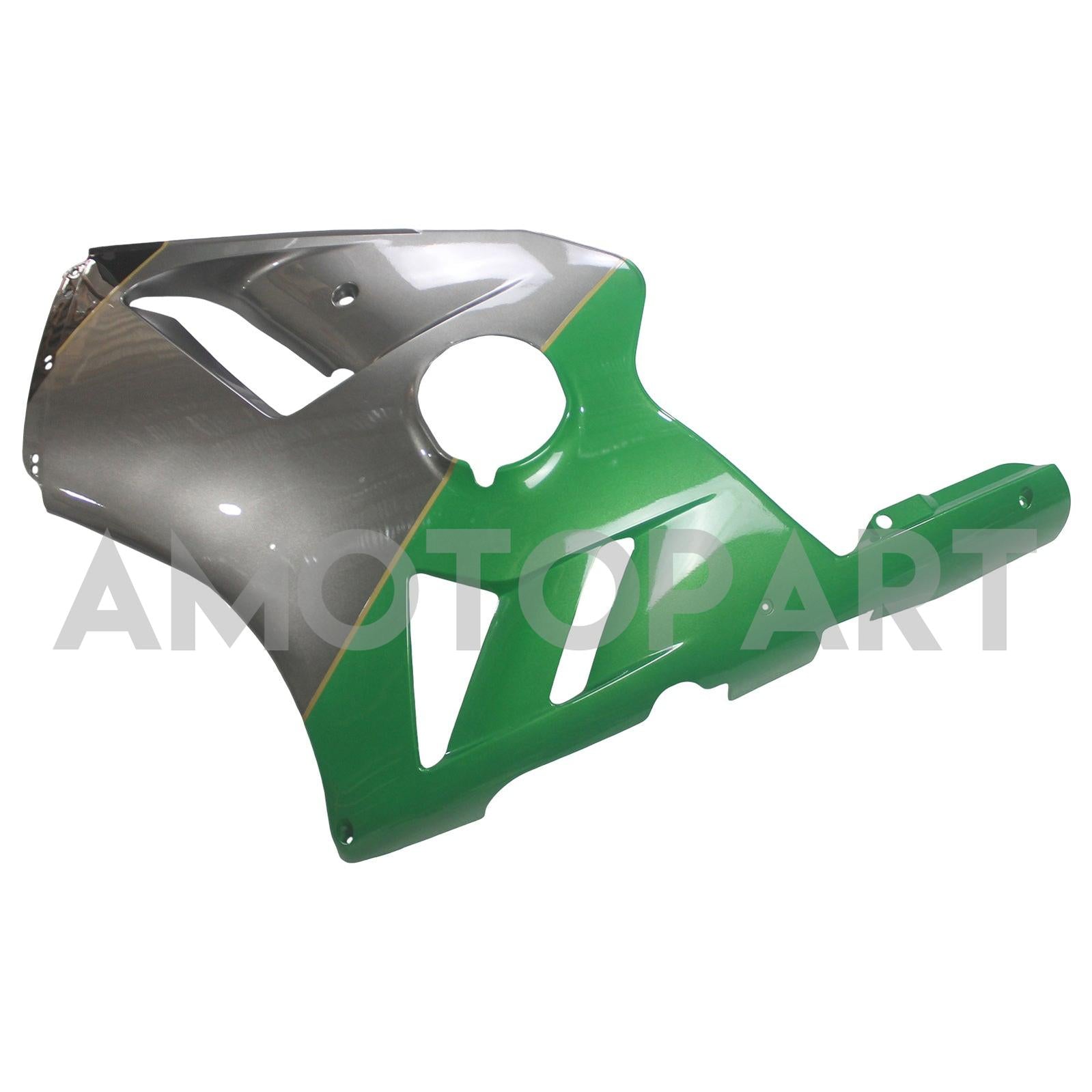 Kit logo Amotopart 2002-2005 Kawasaki ZX12R carenatura verde grigio
