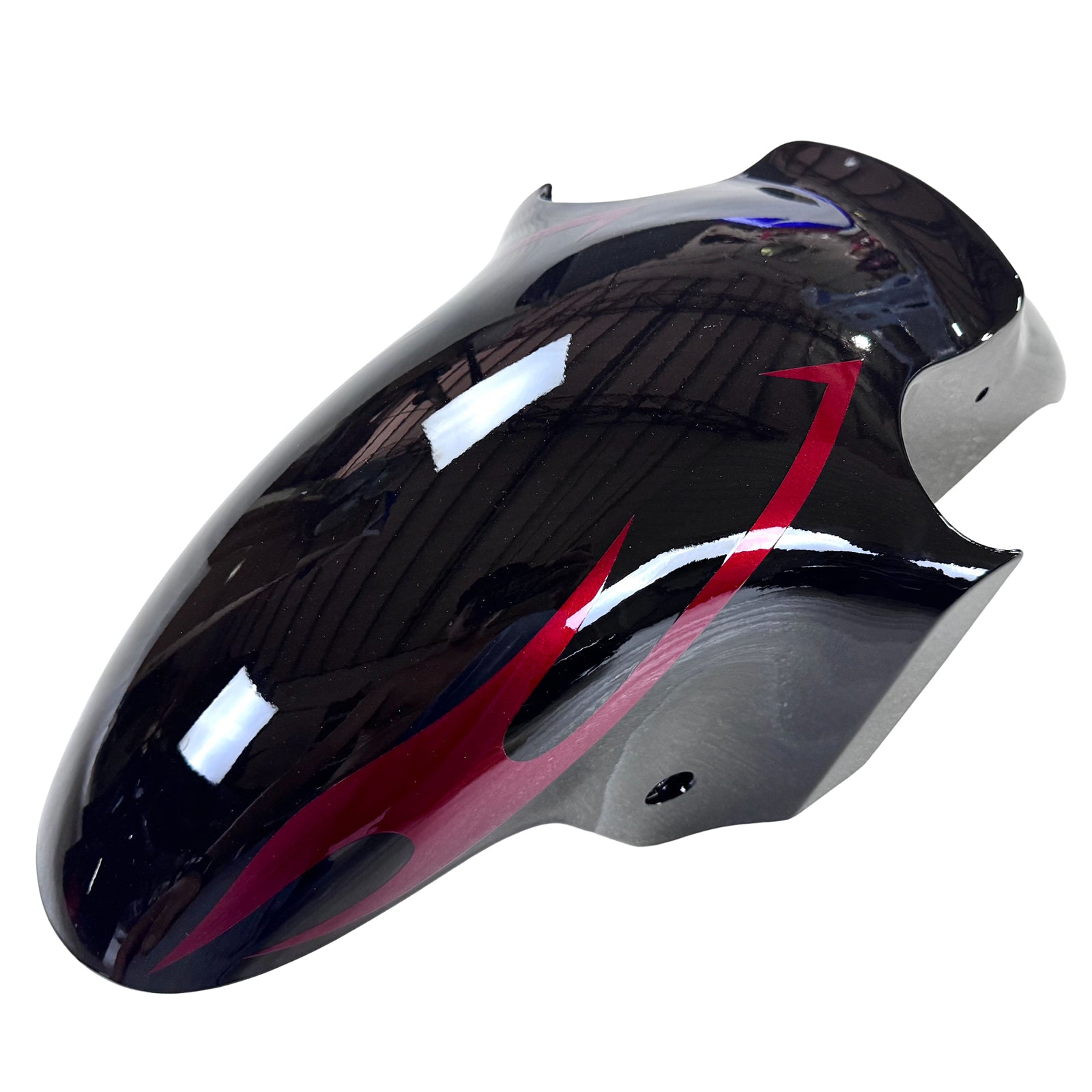 Amotopart 2002-2005 Kawasaki ZX12R Black Red Fairing Kit