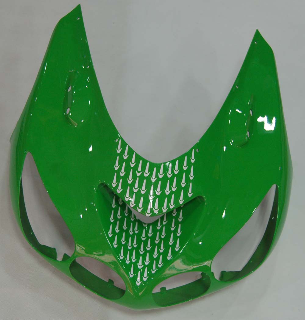 Amotopart 2006-2011 Kawasaki ZX14R Black&Green Fairing Kit