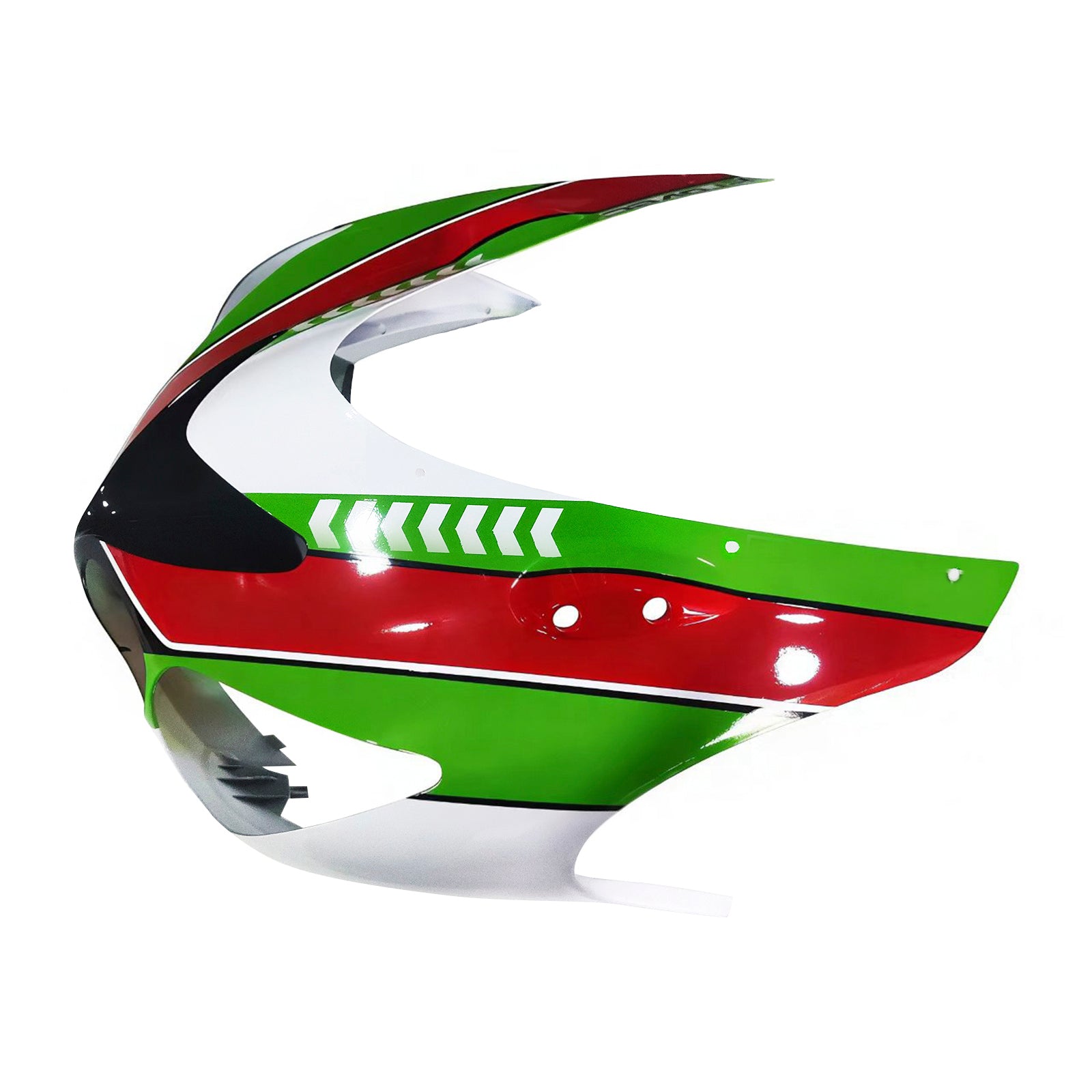 Amotopart 2006-2011 Kawasaki ZX14R Green&Red Fairing Kit