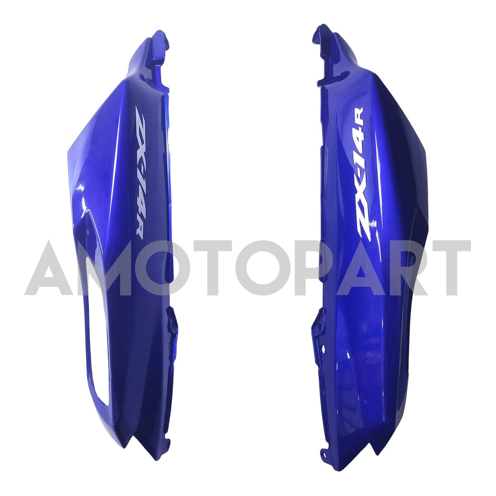 Amotopart 2006-2011 Kawasaki ZX14R Blue Style3 Fairing Kit