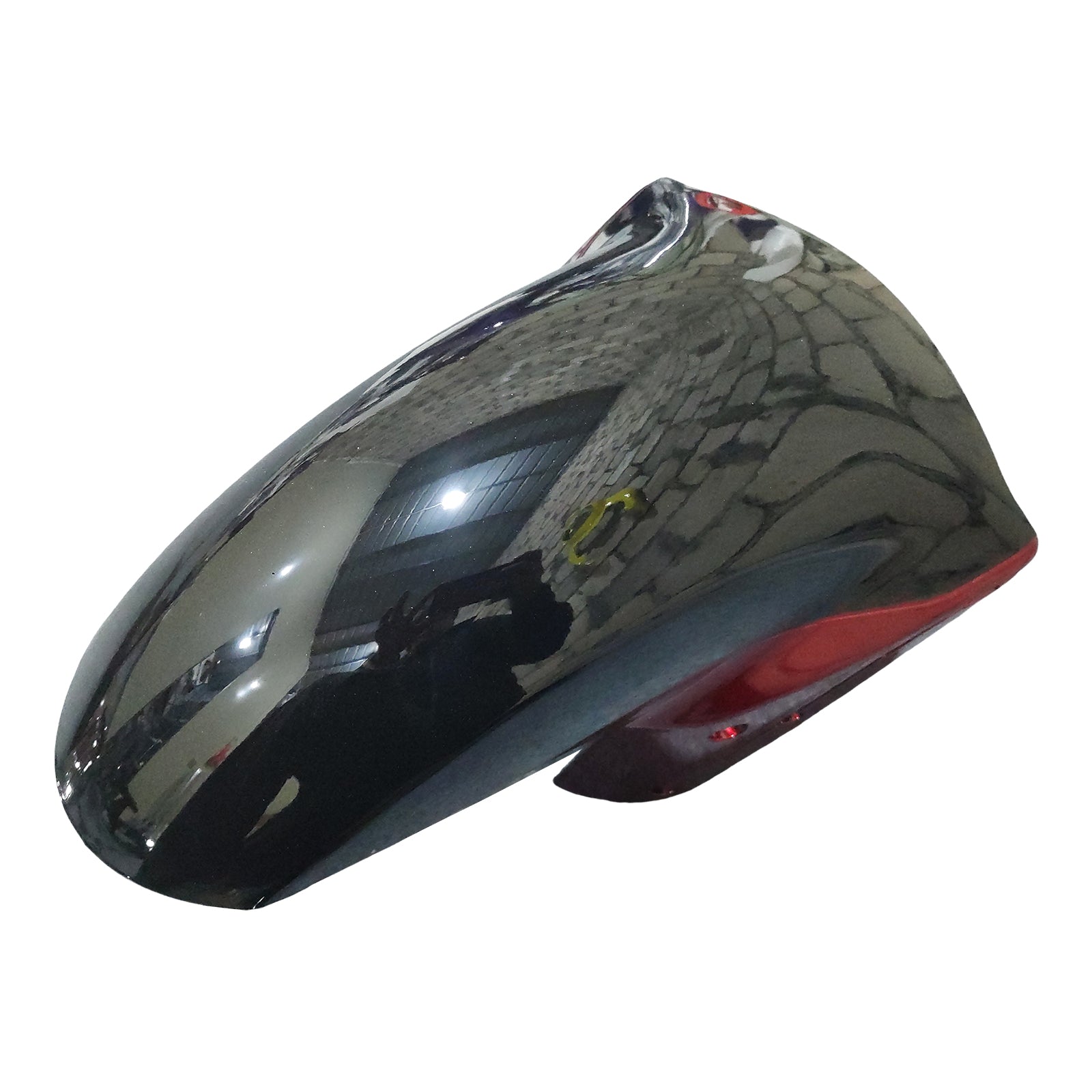 Amotopart 2006-2011 Kawasaki ZX14R ZZR1400 Black Red Fairing Kit