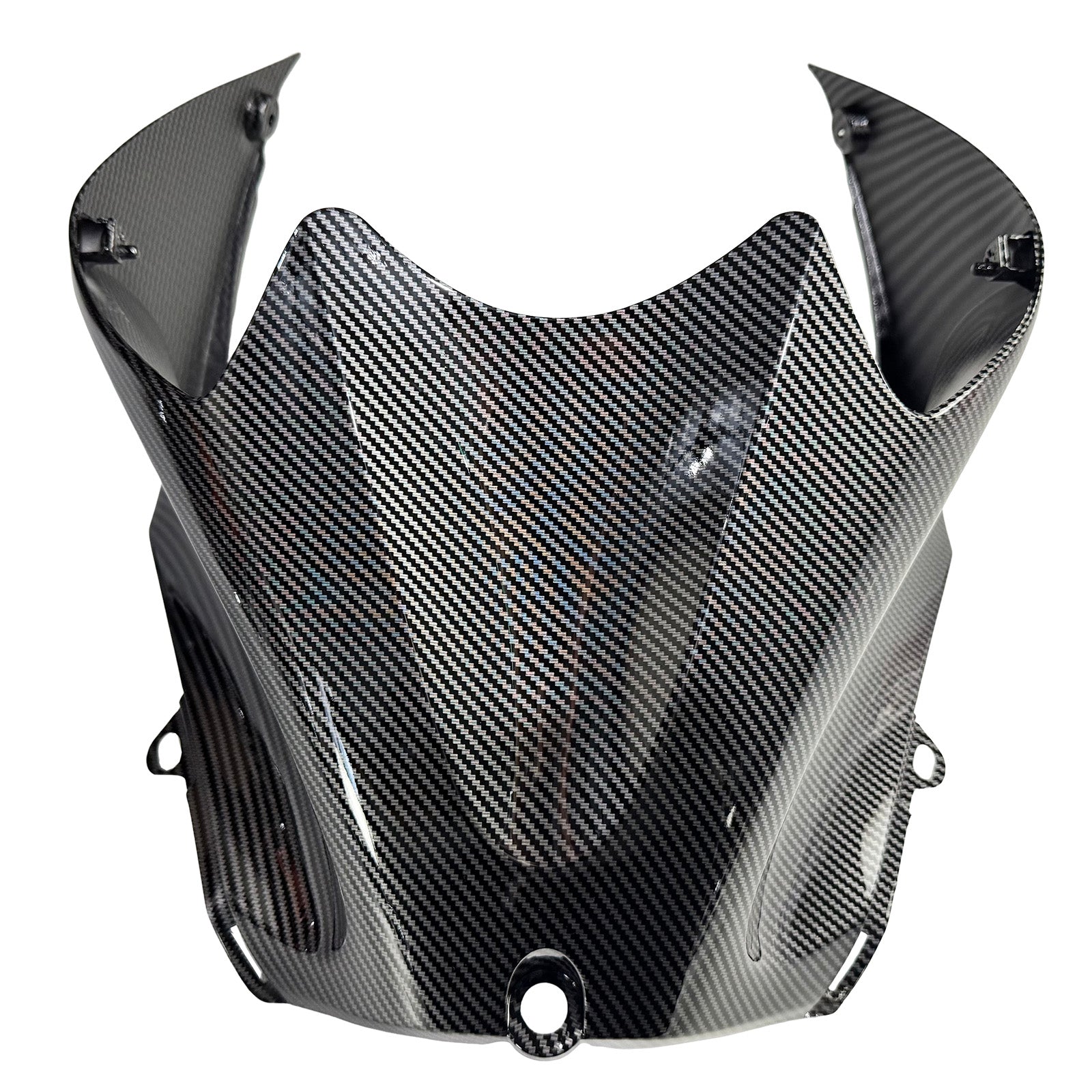Amotopart 2006-2011 Kawasaki ZX14R ZZR1400 Carbon Fiber Black Fairing Kit