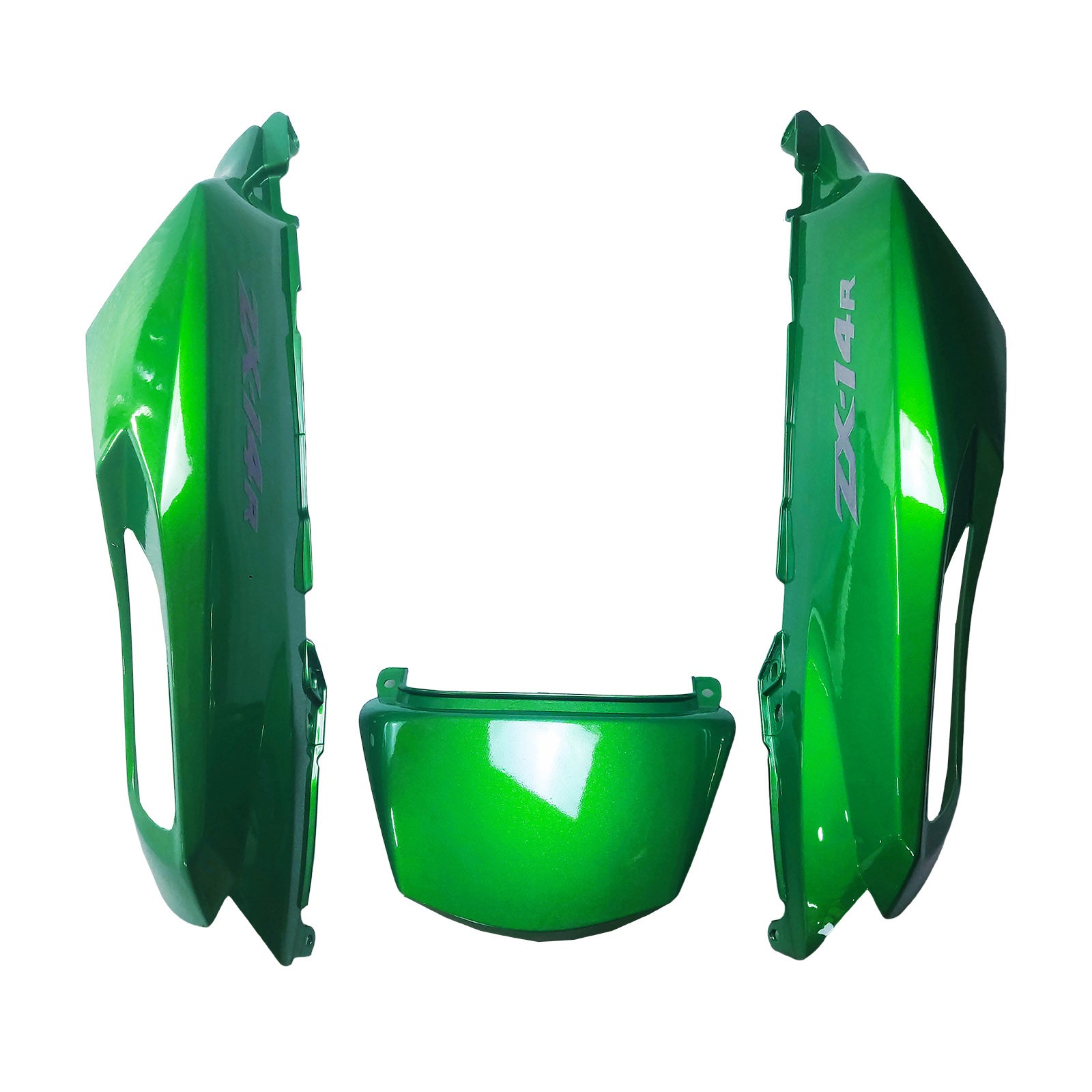 Amotopart Kawasaki 2012-2025 ZX14R Green Fairing Kit