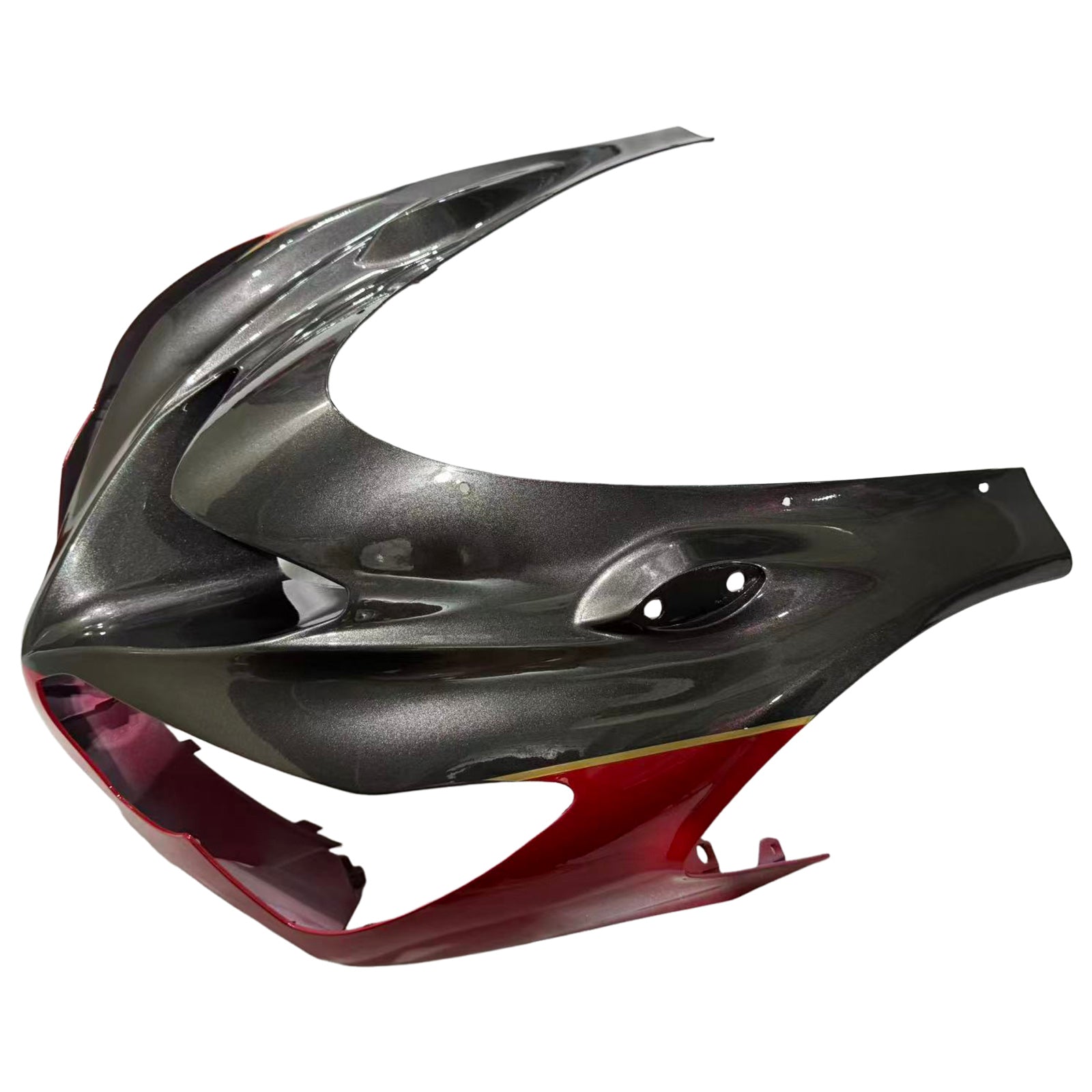 Amotopart Kawasaki 2012-2025 ZX14R Black With Red Fairing Kit