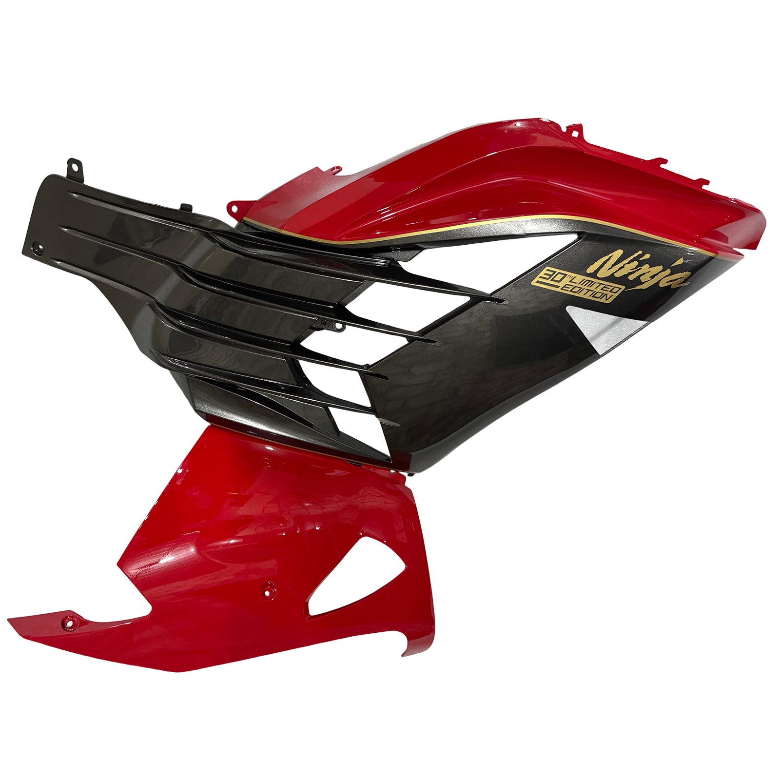 Amotopart Kawasaki 2012-2022 ZX14R Black s červenou kapotou