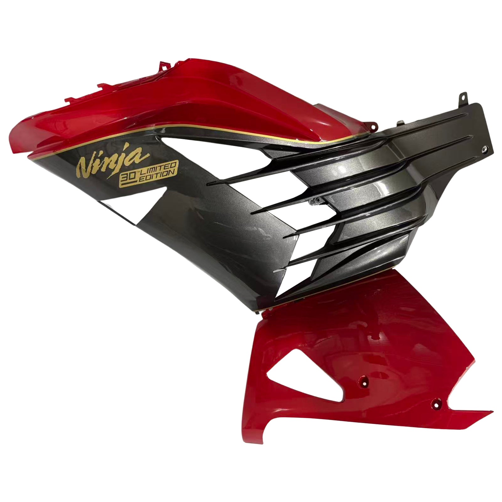 Amotopart Kawasaki 2012-2022 ZX14R Black s červenou kapotou