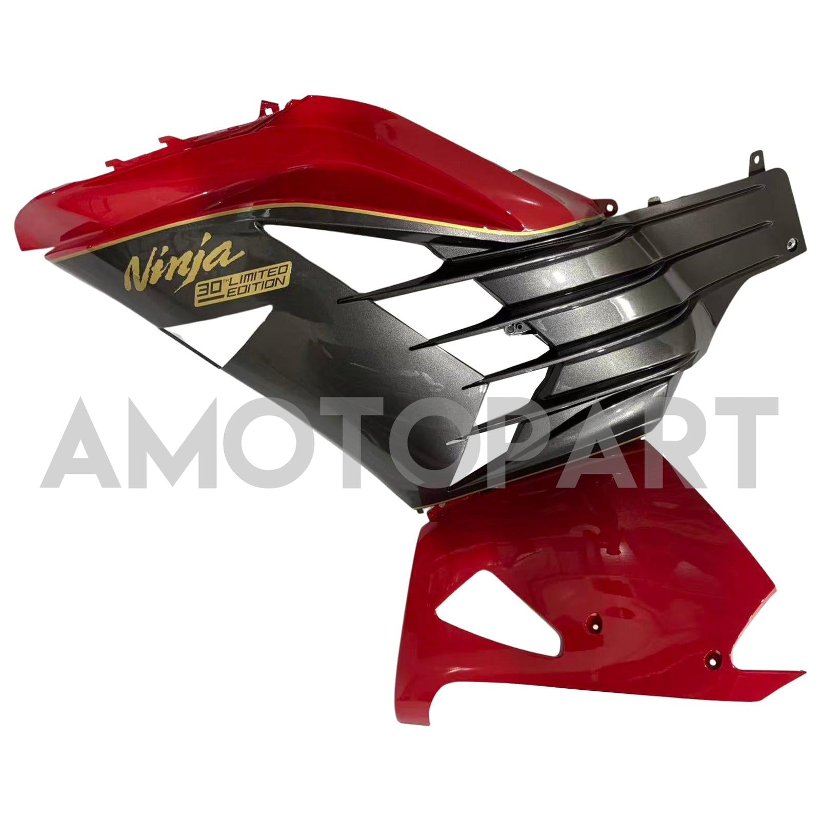 Amotopart Kawasaki 2012-2022 ZX14R Black s červenou kapotou