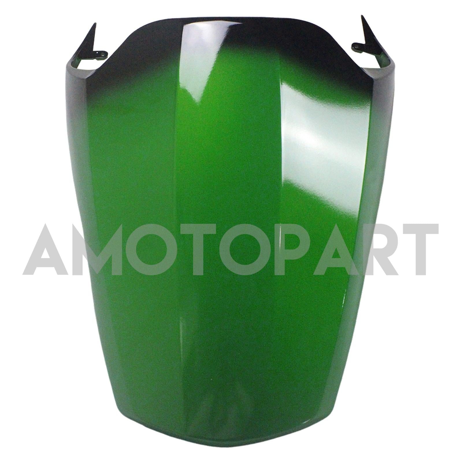 Amotopart Kawasaki 2012-2025 ZX14R Black With Green Fairing Kit