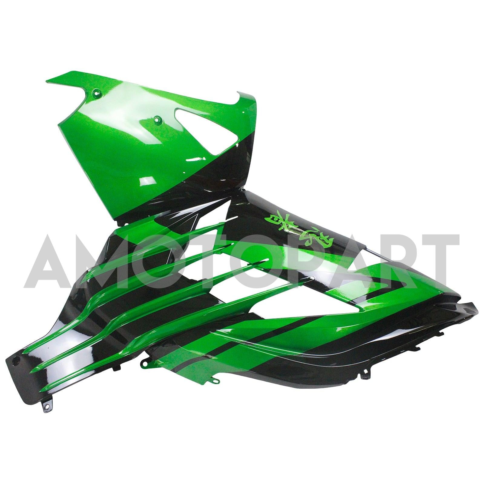 Amotopart Kawasaki 2012-2025 ZX14R Green Black Dehnung Kit