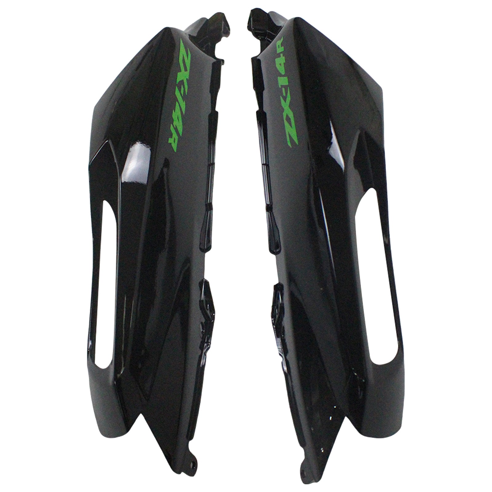 Amotopart Kawasaki 2012–2025 ZX14R Grün Schwarz Verkleidungsset