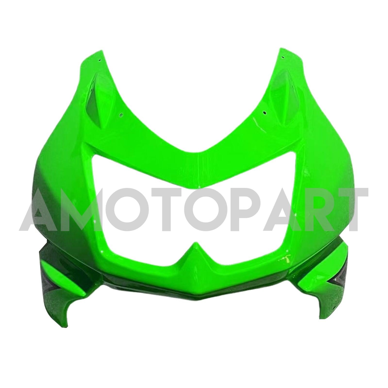 Amotopart 2008–2012 Kawasaki ZX250 Verkleidung, Grün&Schwarzes Kit