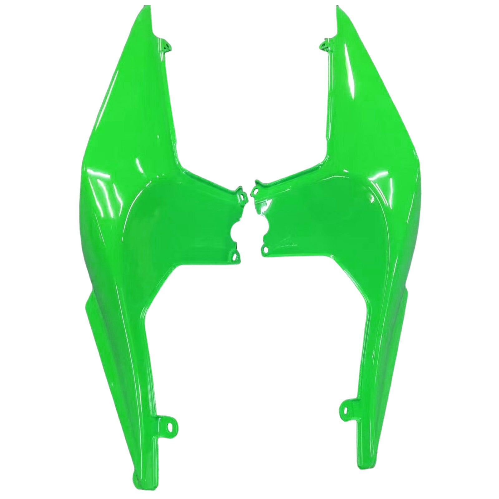 Amotopart 2008–2012 Kawasaki ZX250 Verkleidungs-Set in Grün