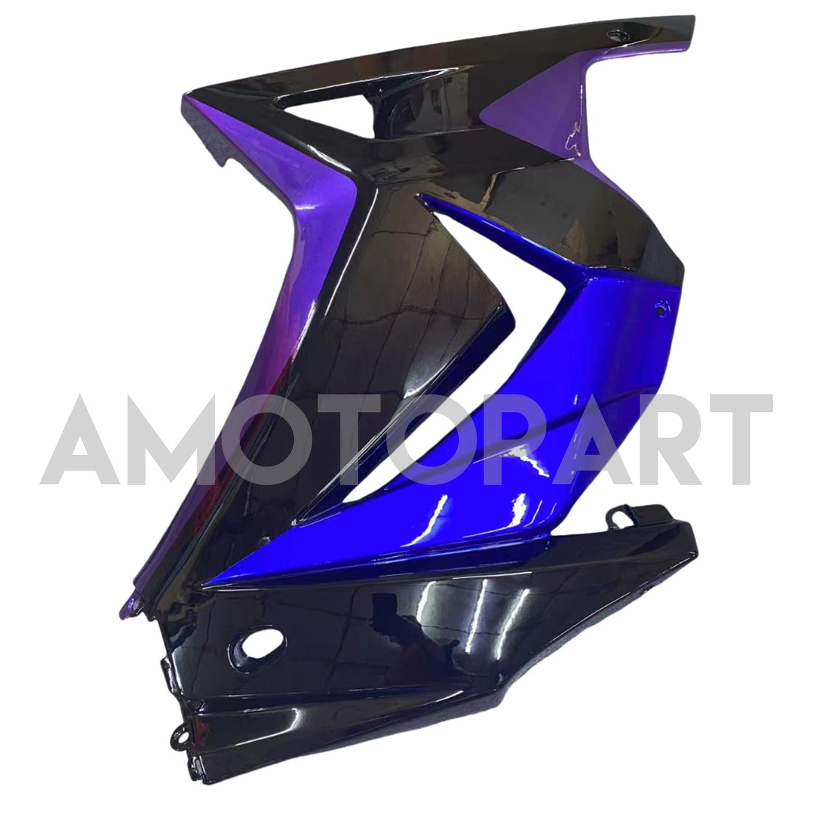 Amotopart 2008-2012 Kawasaki EX250 Ninja250r Black & Red Fairing Kit