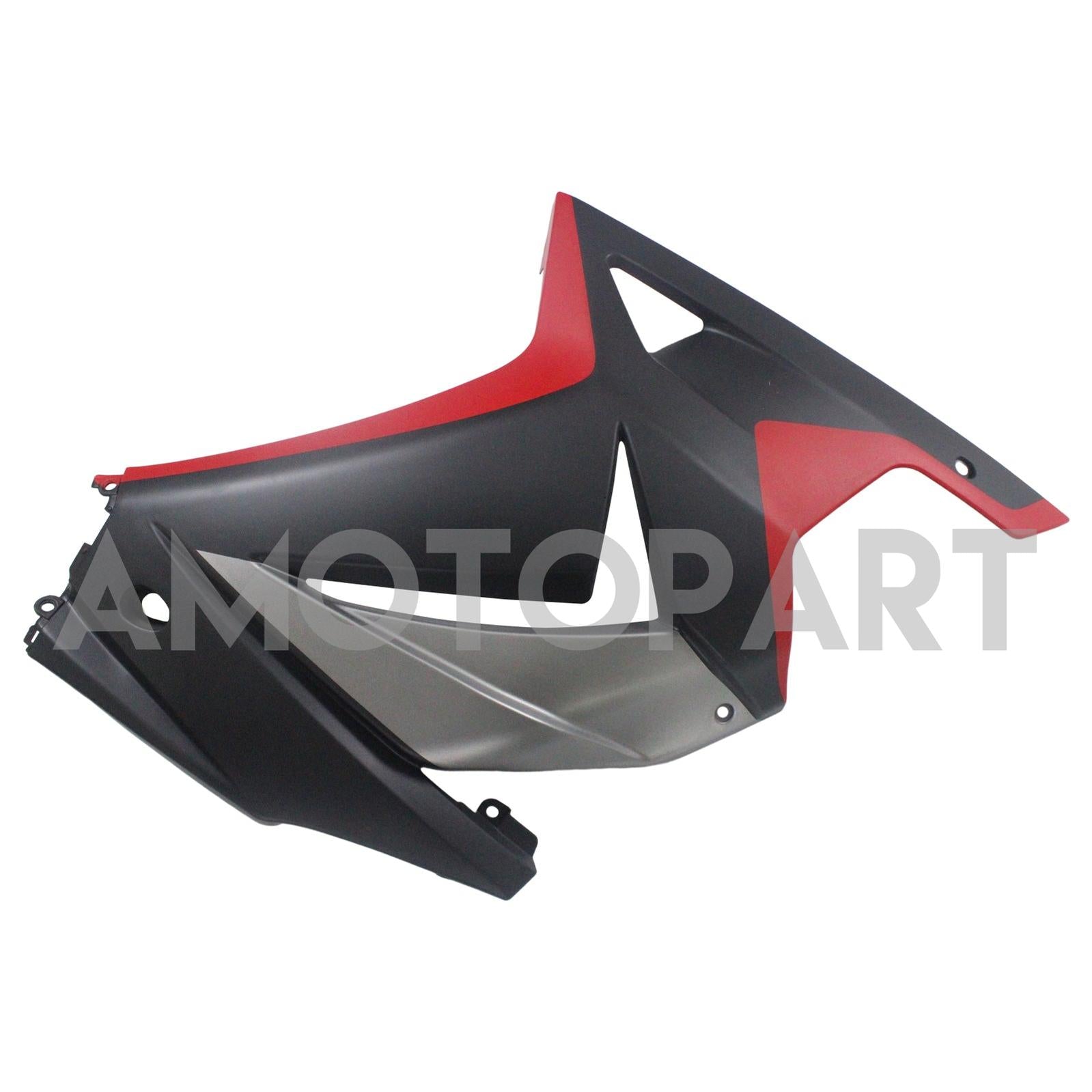 Amotopart 2008-2012 Kawasaki ZX250 Fairing Mat Black & Red Kit