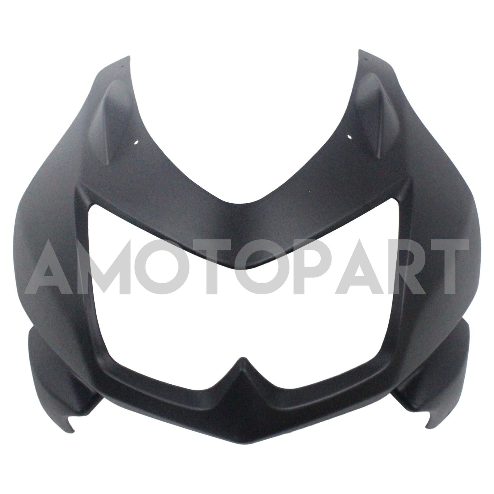 Amotopart 2008-2012 Kawasaki ZX250 Fairing Mat Black & Red Kit