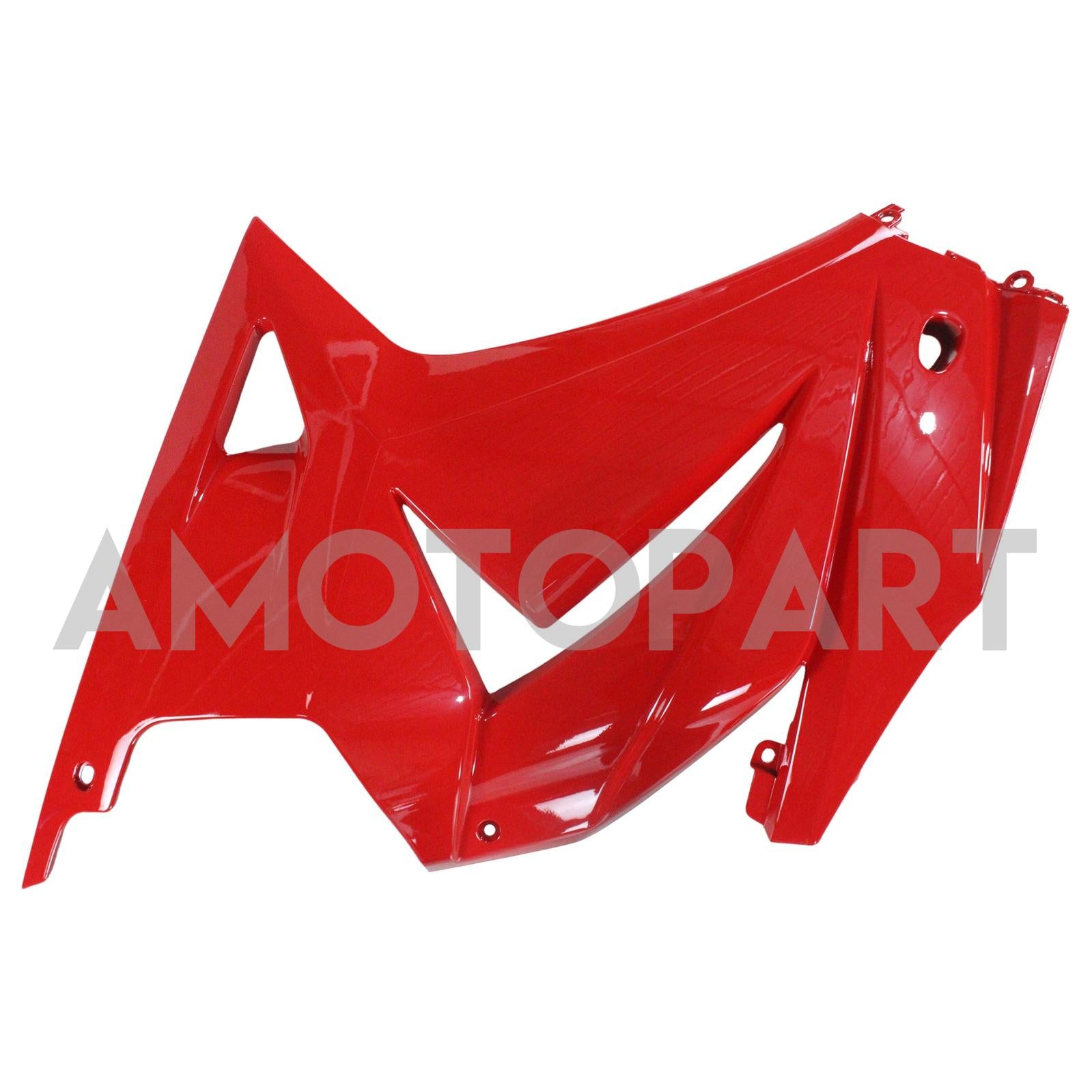 Amotopart 2008-2012 Kawasaki ZX250 Fairing Red & Black Kit