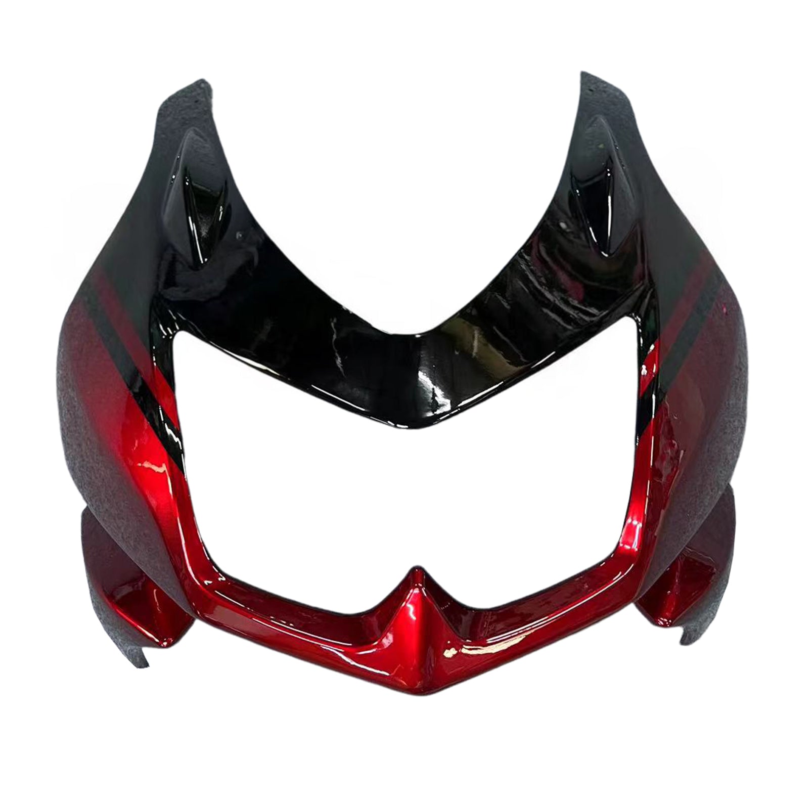Amotopart Kawasaki EX250 Ninja250R 2008-2012 Schwarz&Rotes Verkleidungsset