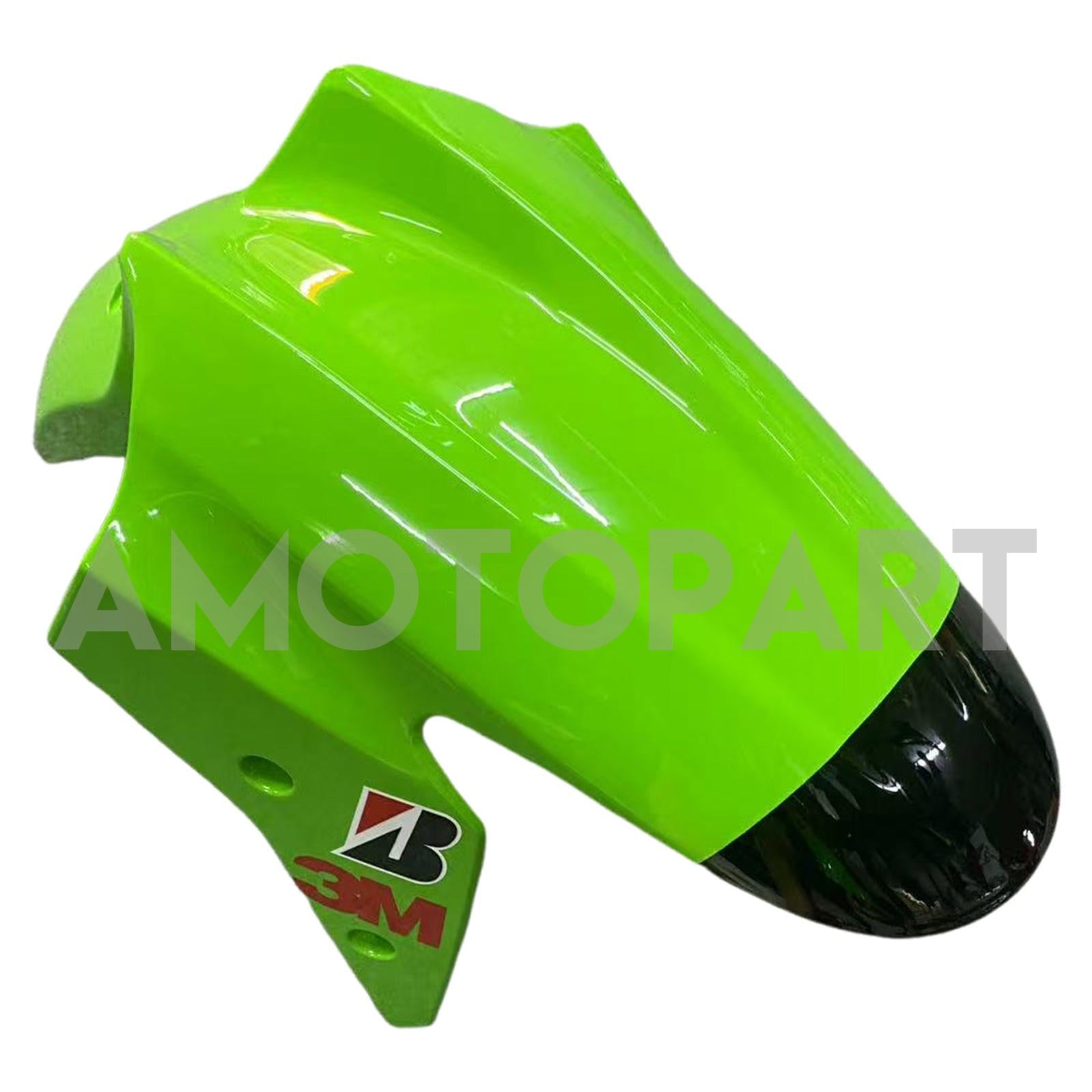 Amotopart Kawasaki EX250 Ninja250R 2008-2012 Green & Black Style2 Fairing Kit