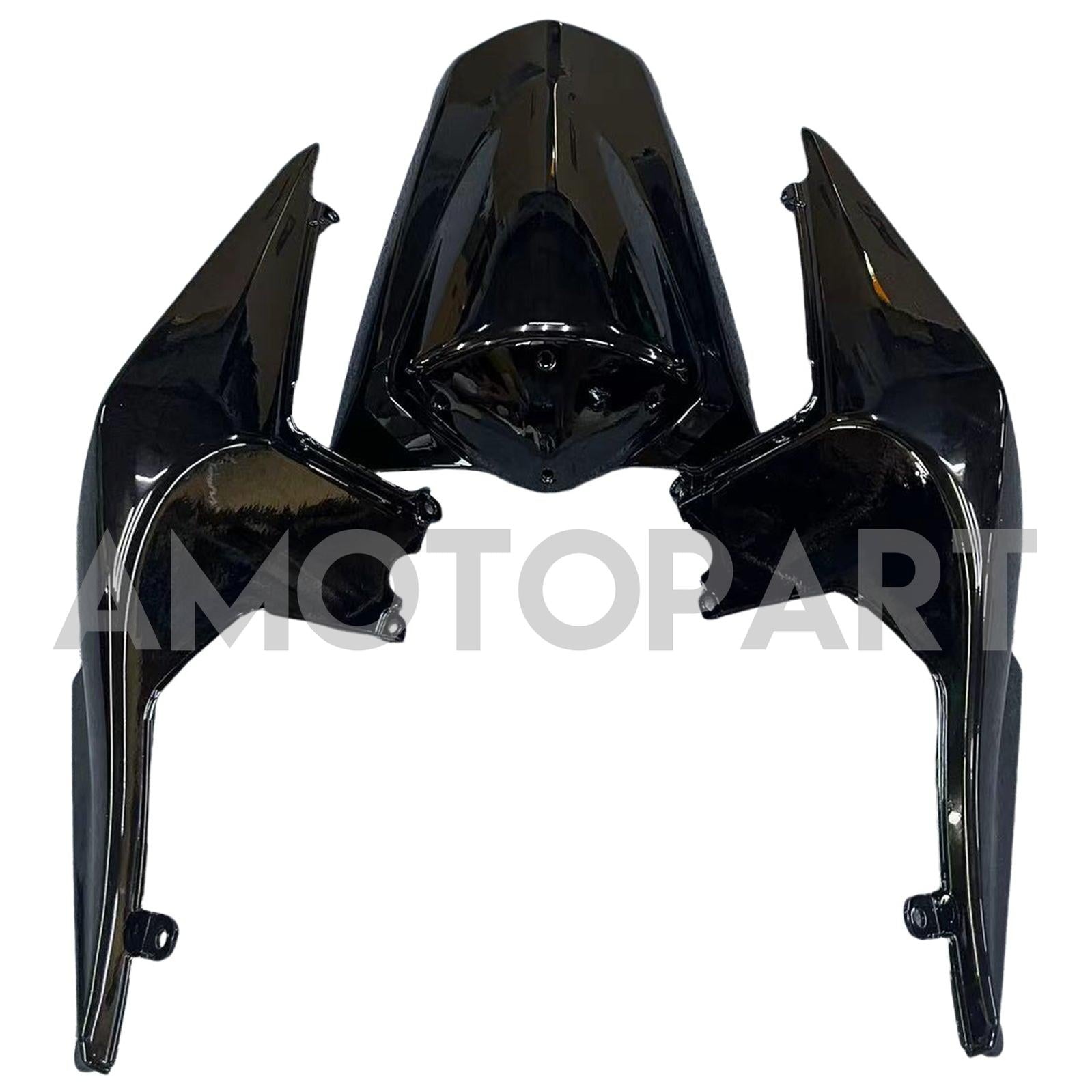 Amotopart Kawasaki EX250 Ninja250R 2008-2012 Black Style1 Fairing Kit