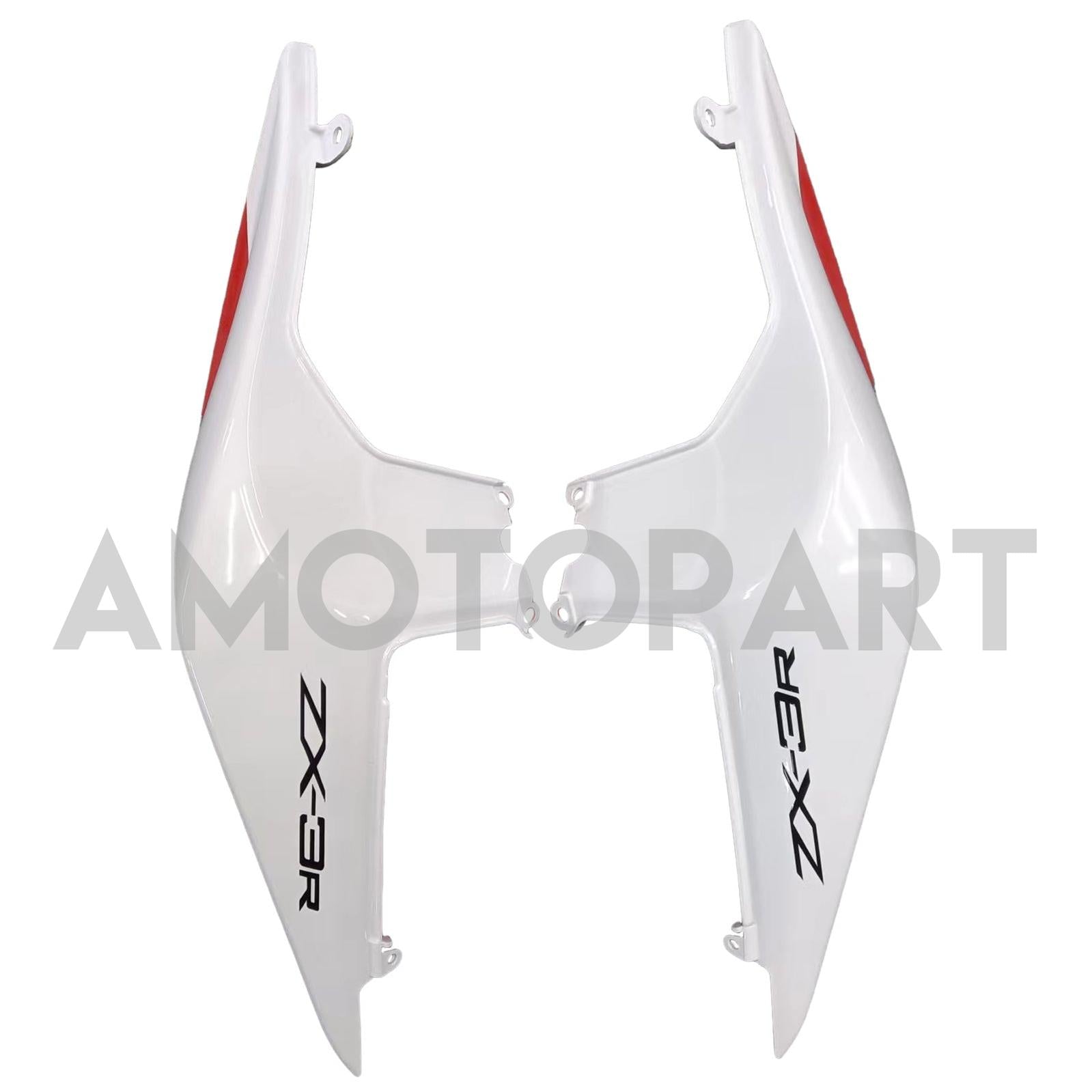 Amotopart Kawasaki EX250 Ninja250R 2008-2012 Red&Black Fairing Kit