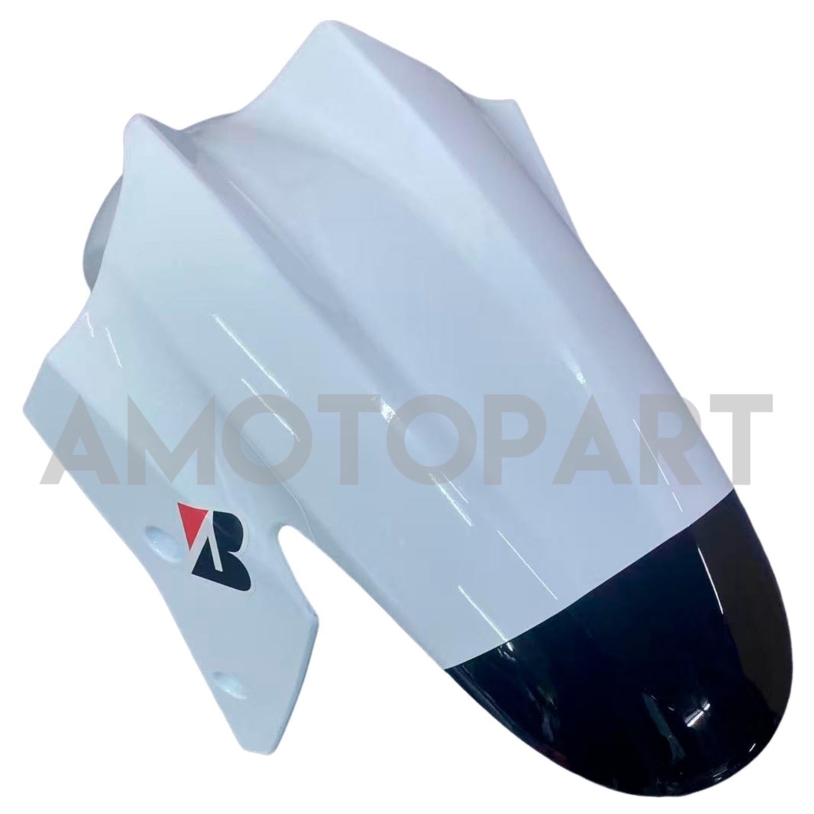 Amotopart 2008-2012 Kit carena Kawasaki EX250 Ninja250R bianco e nero