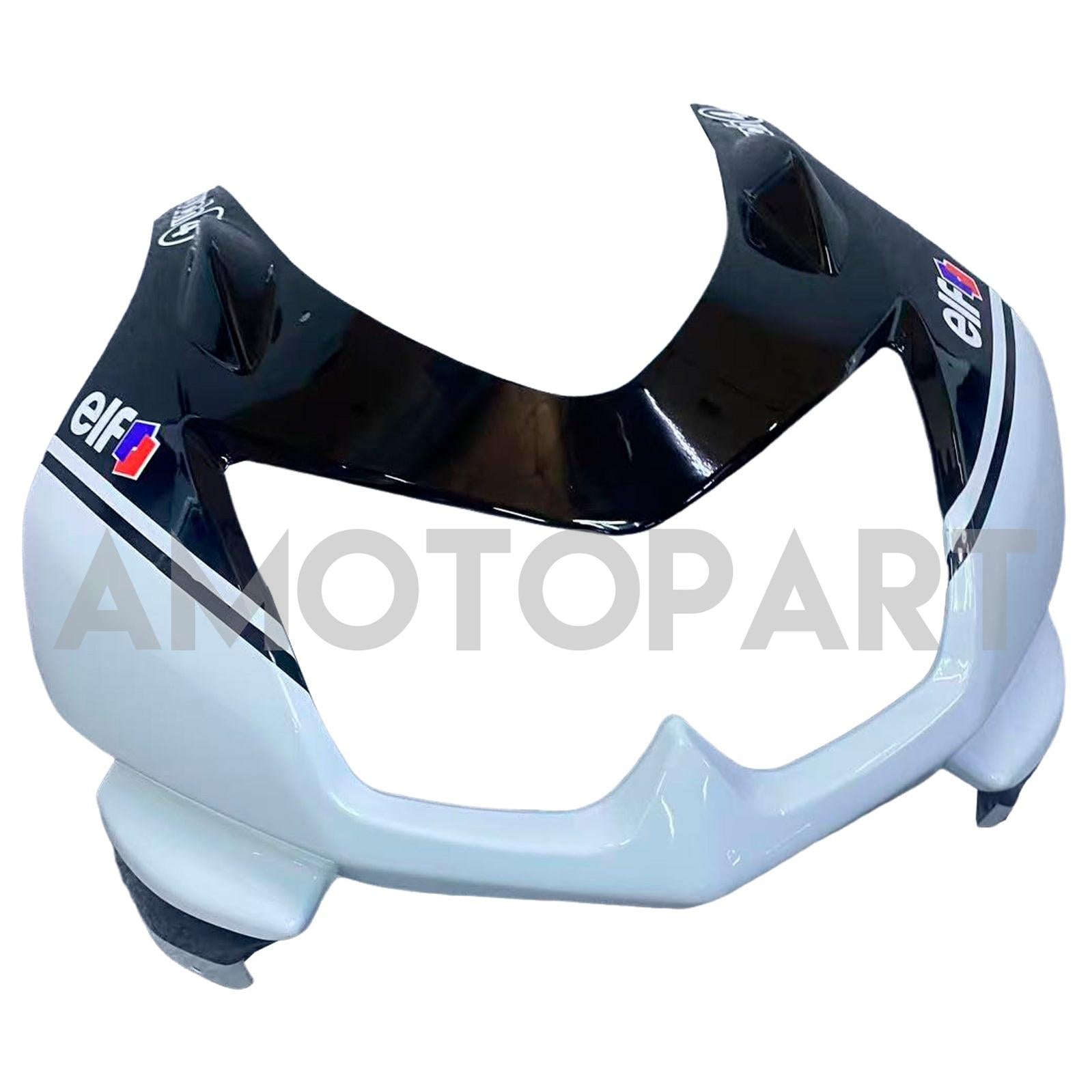 Amotopart 2008-2012 Kit carena Kawasaki EX250 Ninja250R bianco e nero