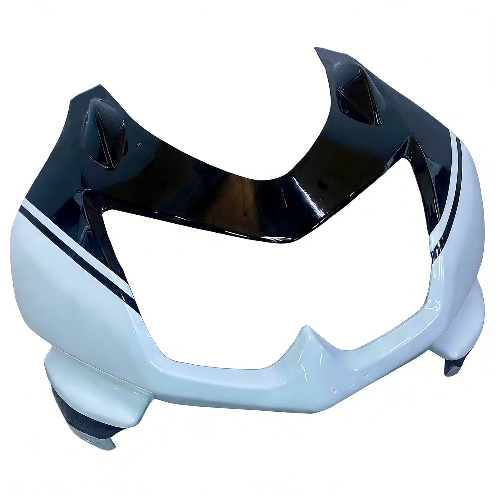 Amotopart 2008-2012 Kawasaki EX250 Ninja250R Black&White Fairing Kit