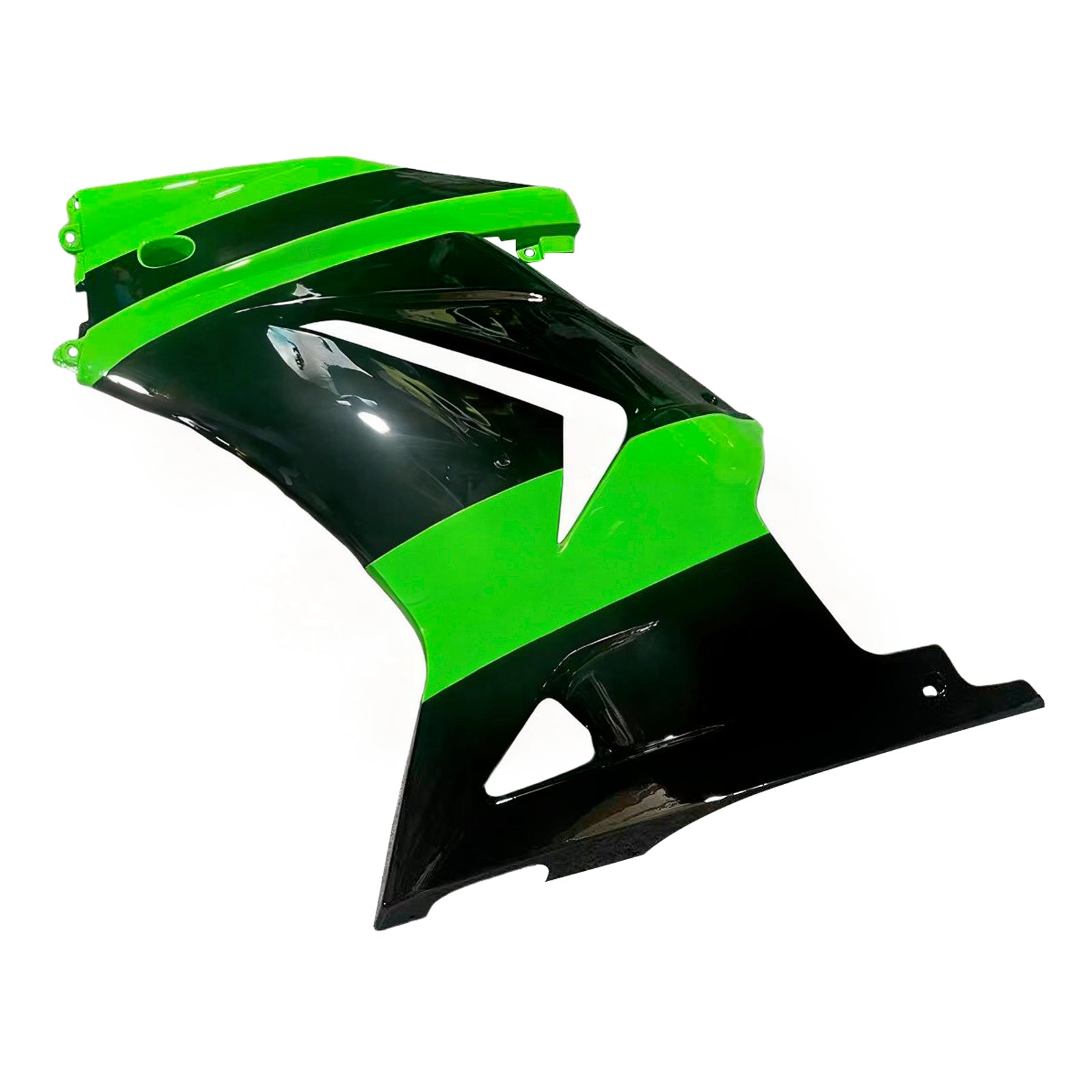 Amotopart 2008-2012 Kawasaki EX250 Ninja250R Green&BlackStyle2 Fairing Kit