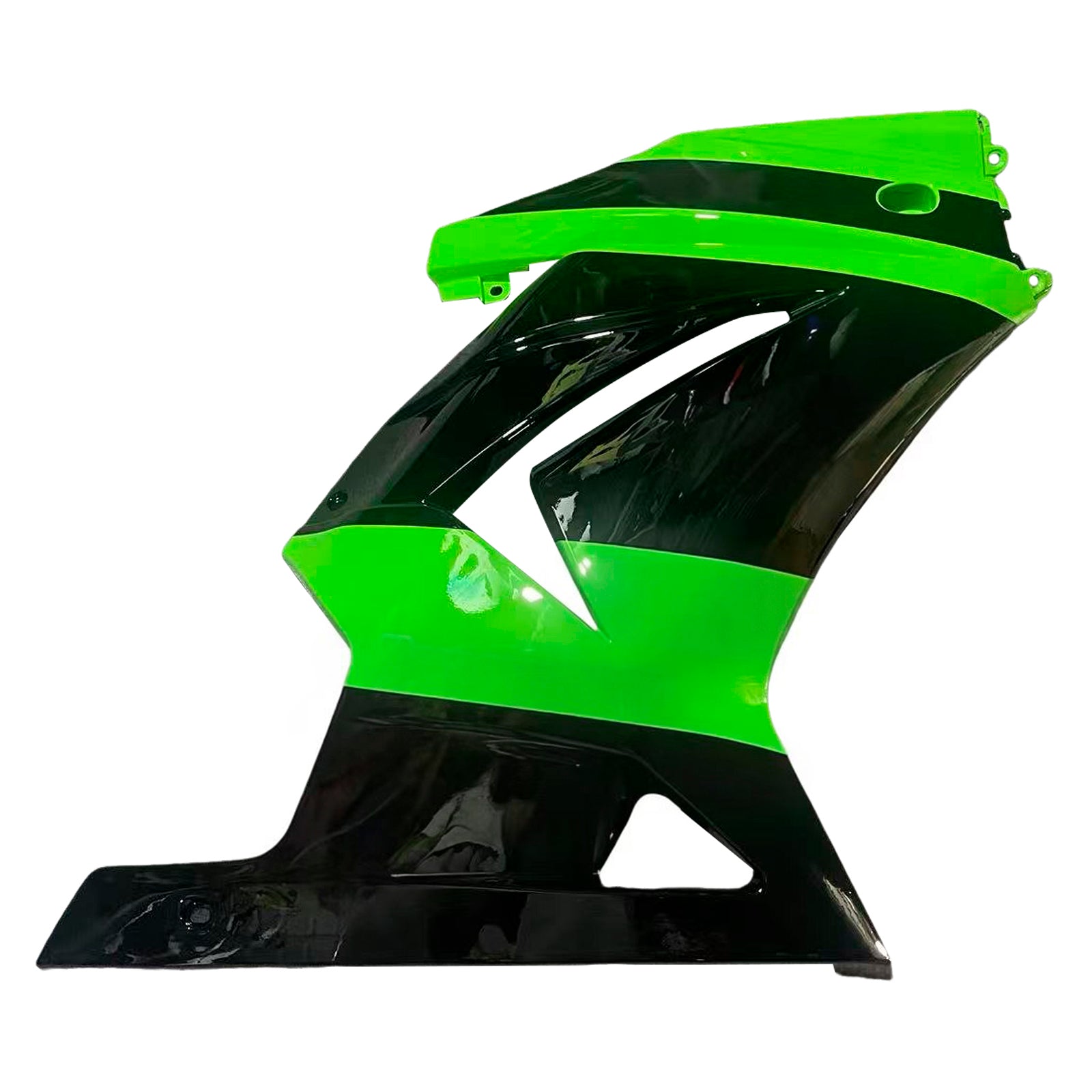 Amotopart 2008-2012 Kawasaki EX250 Ninja250R Green&BlackStyle2 Fairing Kit