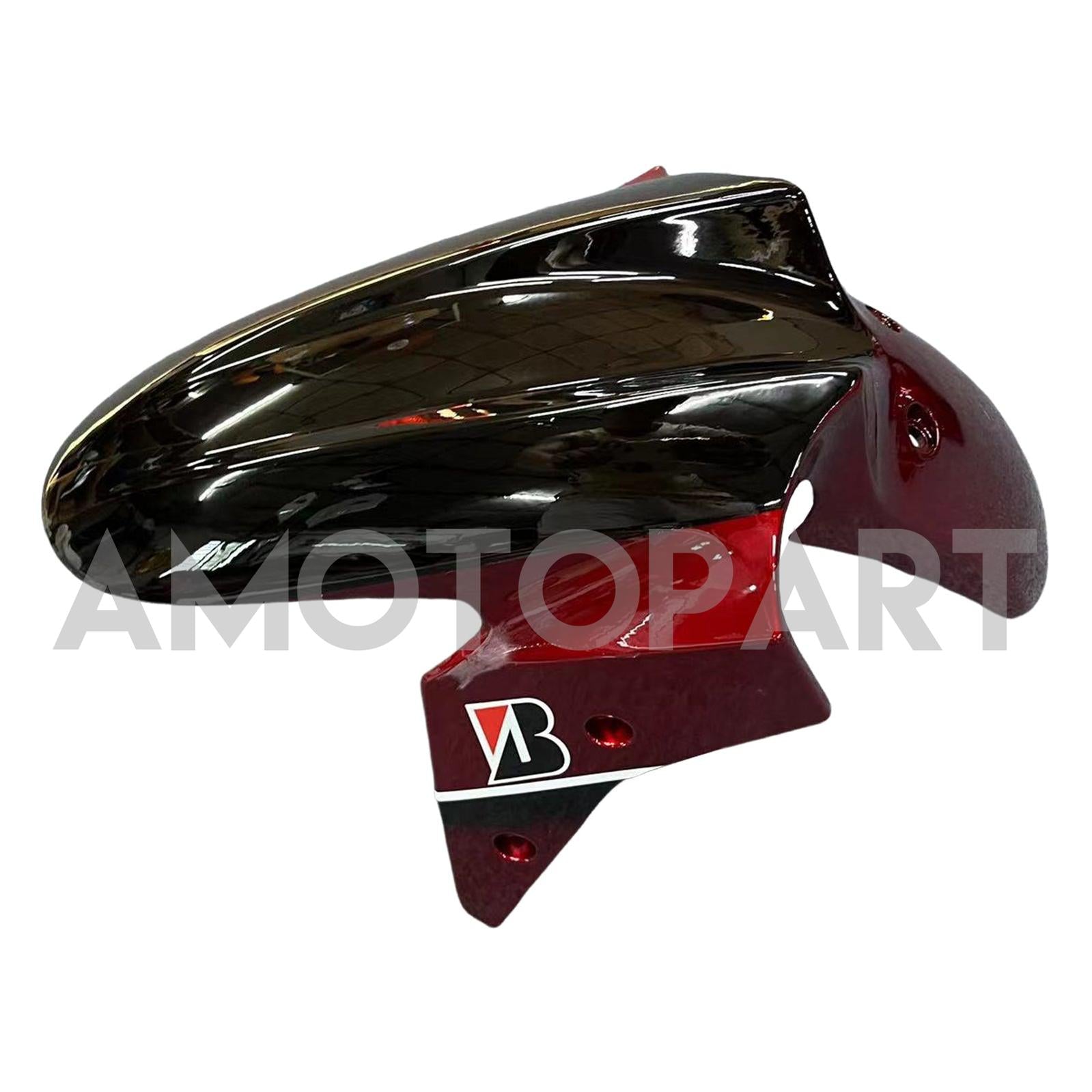 Amotopart 2008-2012 Kawasaki EX250 Ninja250R Black & Red Fairing Kit