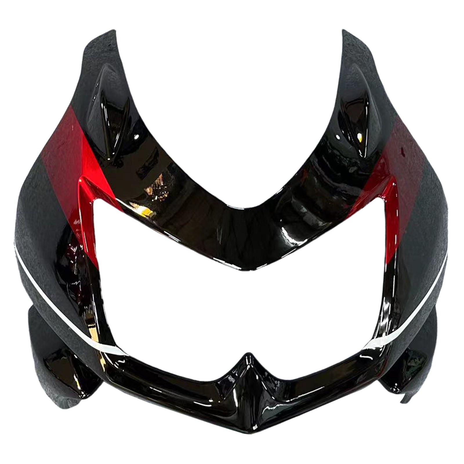 Amotopart 2008-2012 Kawasaki EX250 Ninja250r Black & Red Fairing Kit