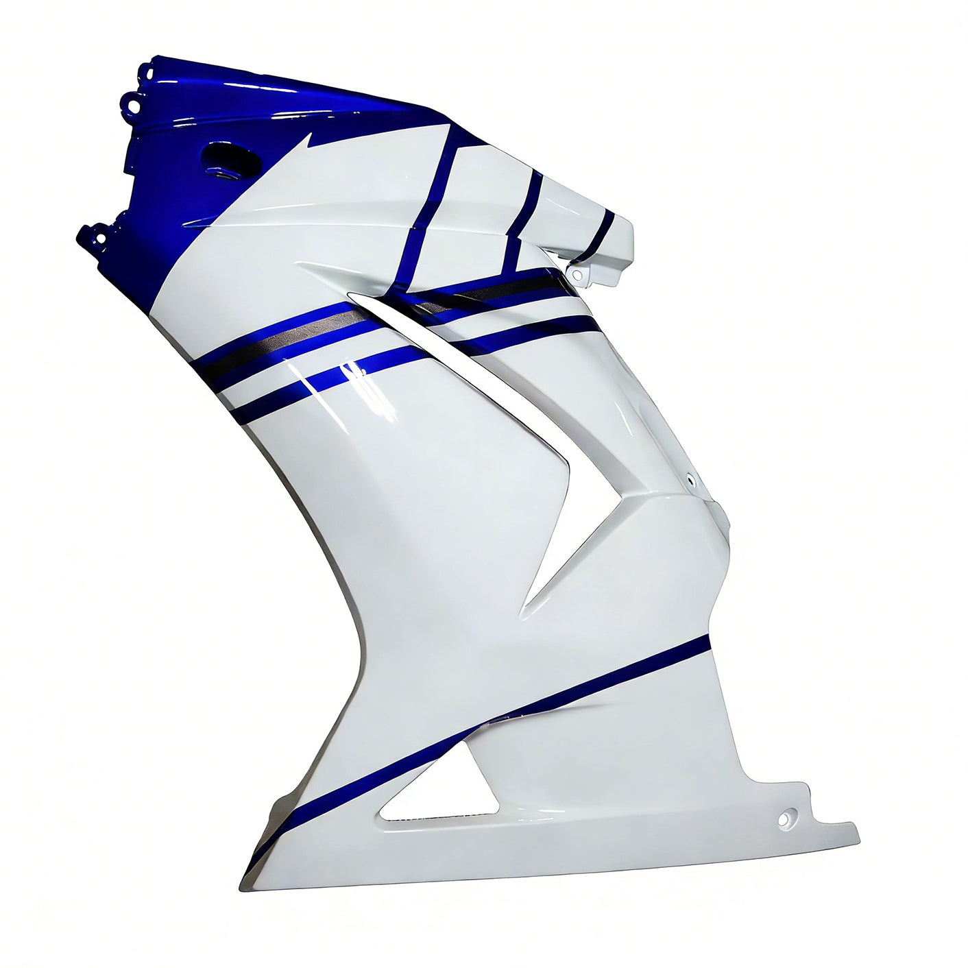 Amotopart 2008-2012 Kawasaki EX250 Ninja250R ブラック ホワイト ブルー & レッド フェアリングキット