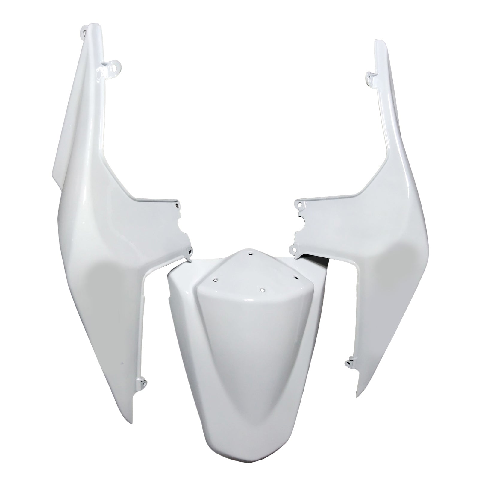 Amotopart 2008-2012 Kawasaki EX250 Ninja250R ブラック ホワイト ブルー & レッド フェアリングキット