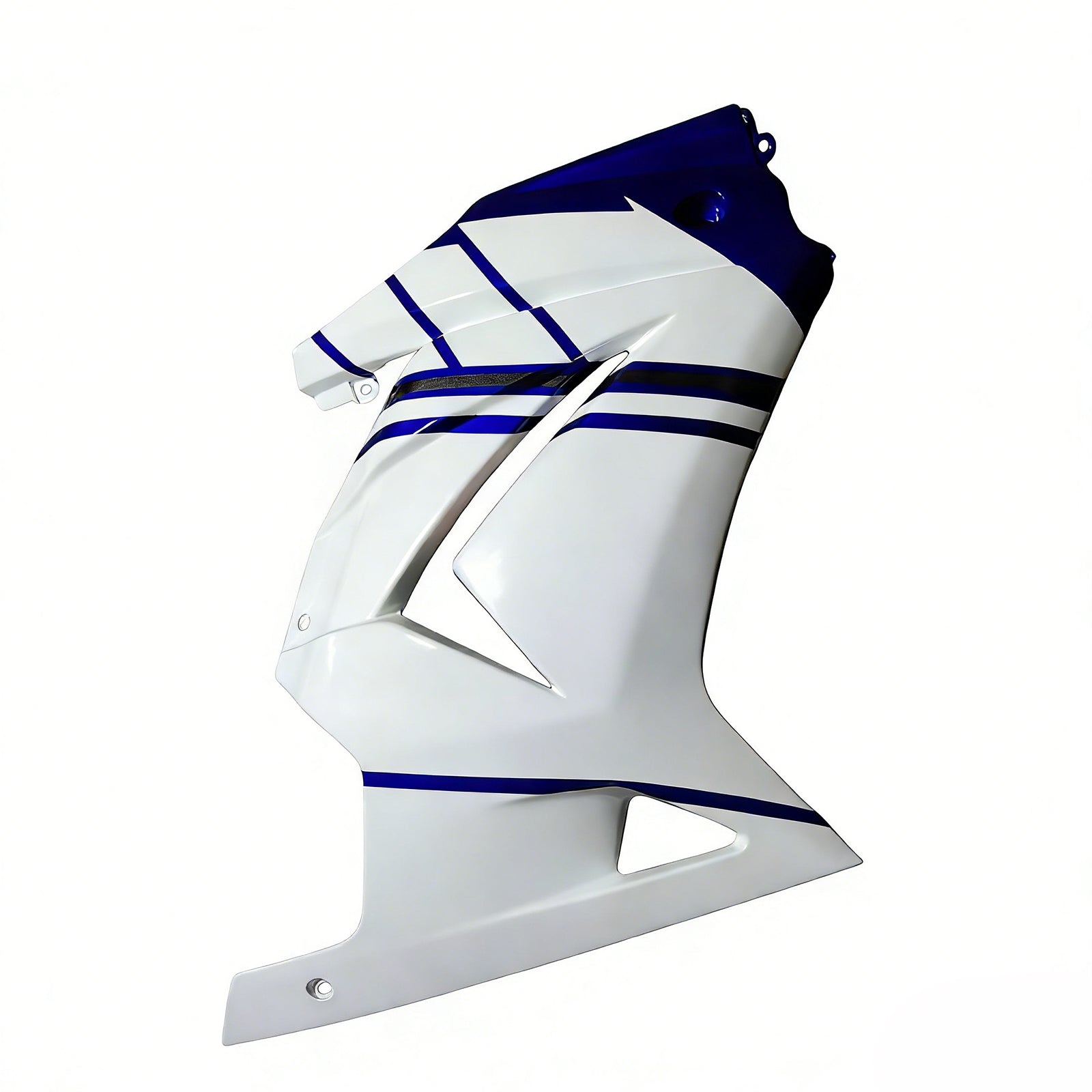 Amotopart 2008-2012 Kawasaki EX250 Ninja250R ブラック ホワイト ブルー & レッド フェアリングキット