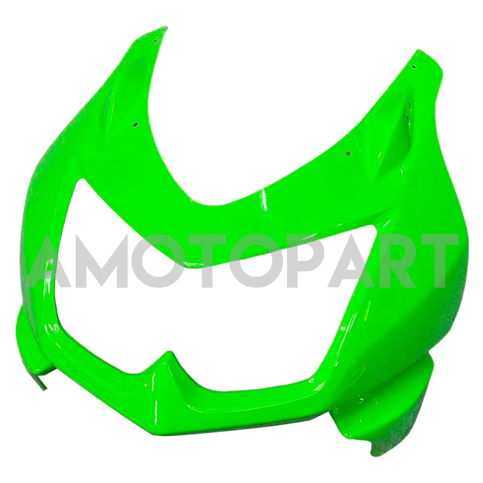 Amotopart 2008-2012 Kawasaki EX250 Ninja250R Vert & Kit de carénage noir