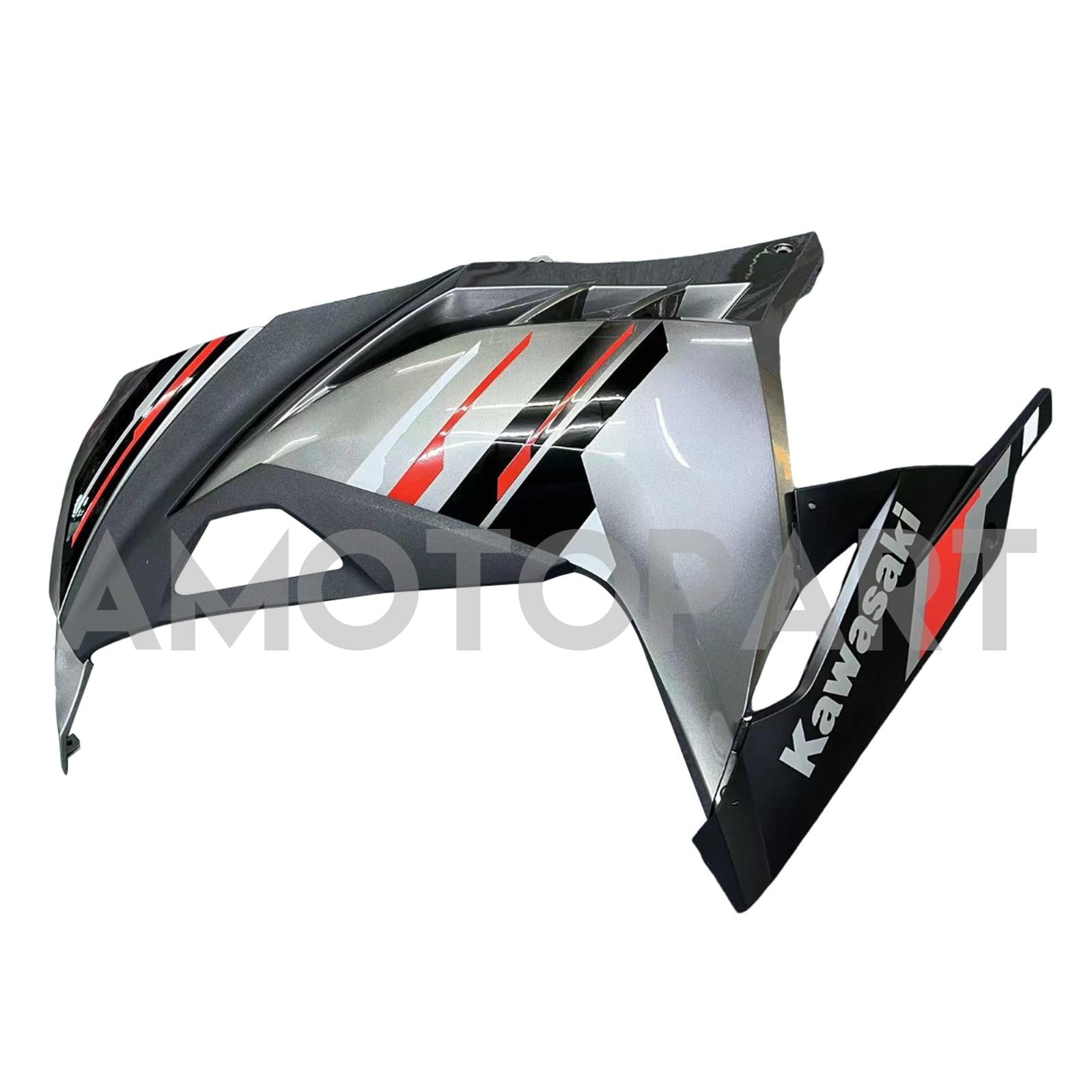 Amotopart 2013-2024 Kawasaki EX300R Fairing Black Kit