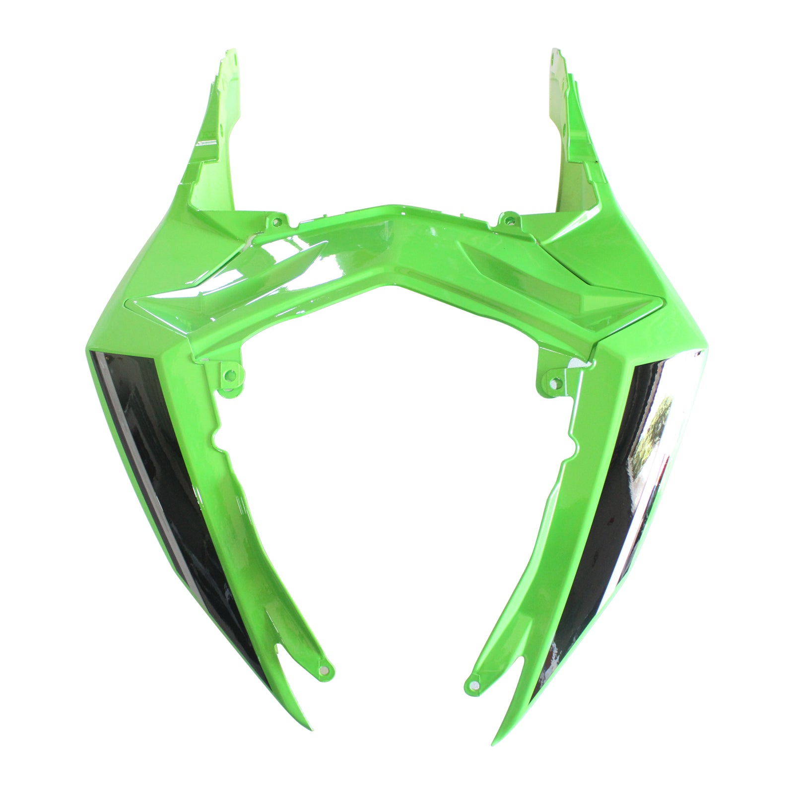 Amotopart 2013-2024 Kawasaki EX300R Verkleidung Grün&Schwarzes Set