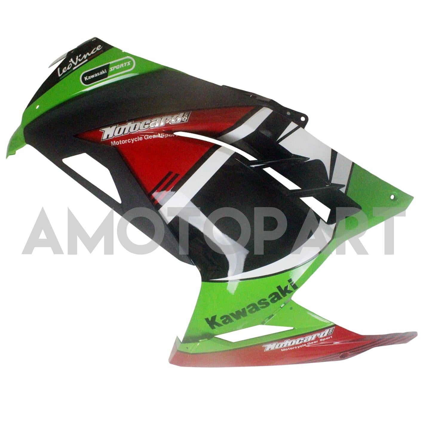 Amotopart Kawasaki 2013-2024 EX300/Ninja300 Black Green Red Fairing Kit