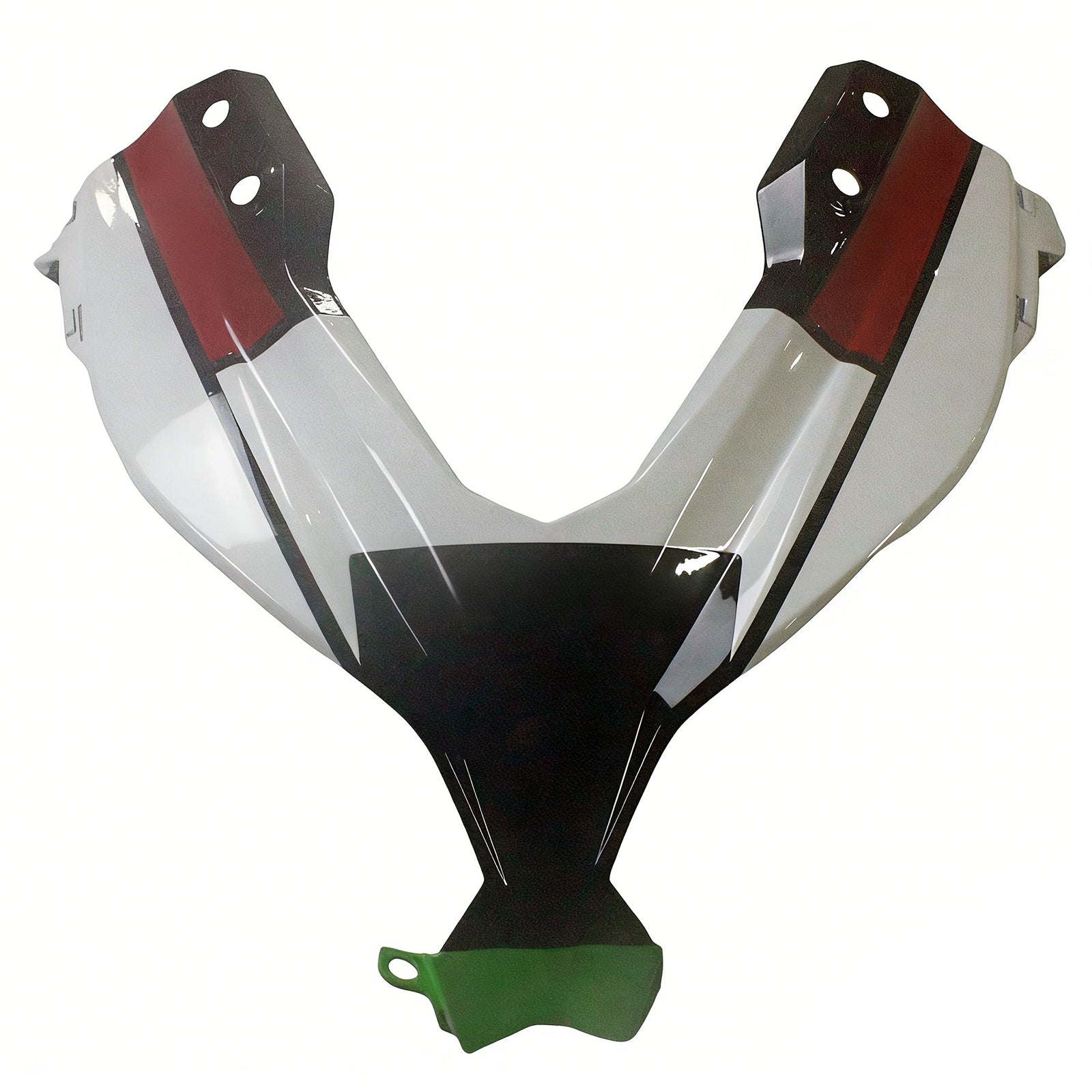 Amotopart Kawasaki 2013-2024 EX300/Ninja 300 Kit de carenado negro verde rojo